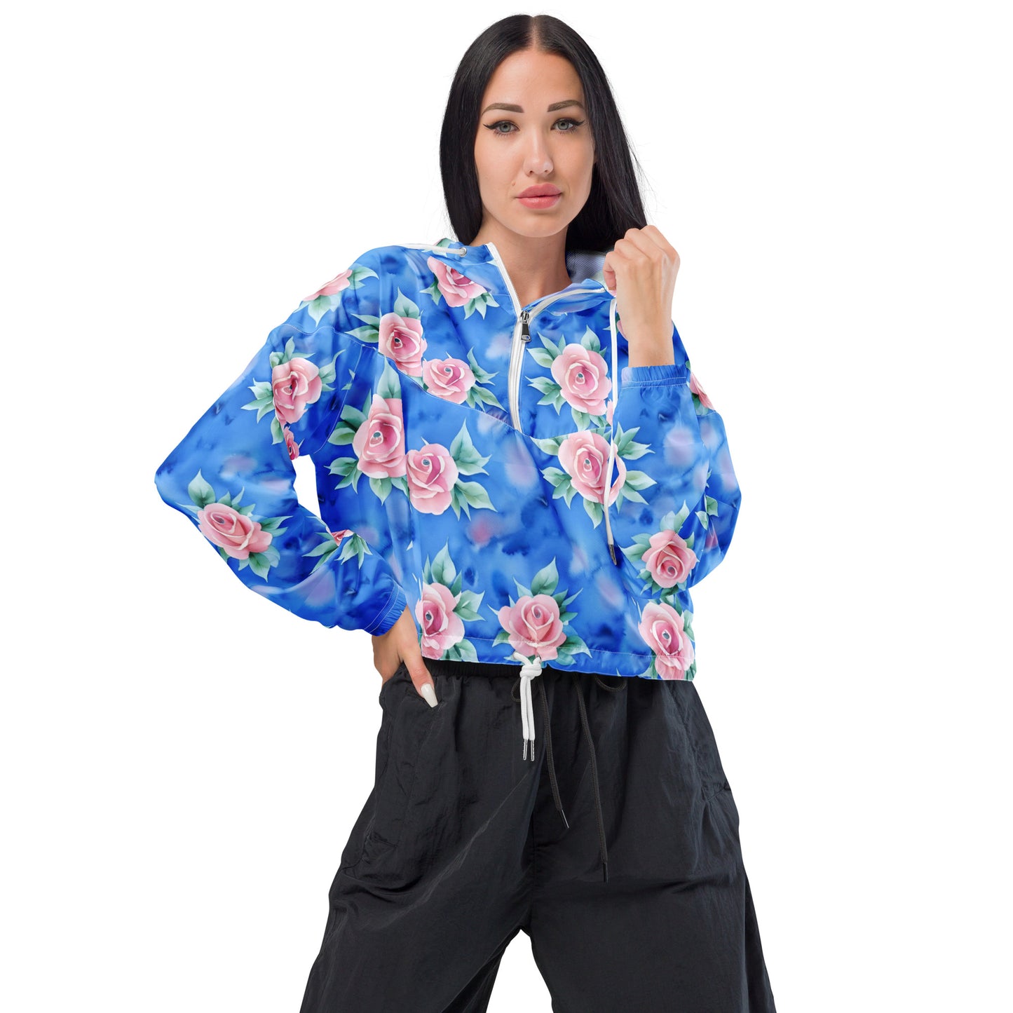 Women’s cropped windbreaker