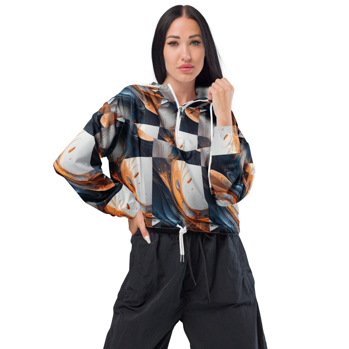 Women’s cropped windbreaker