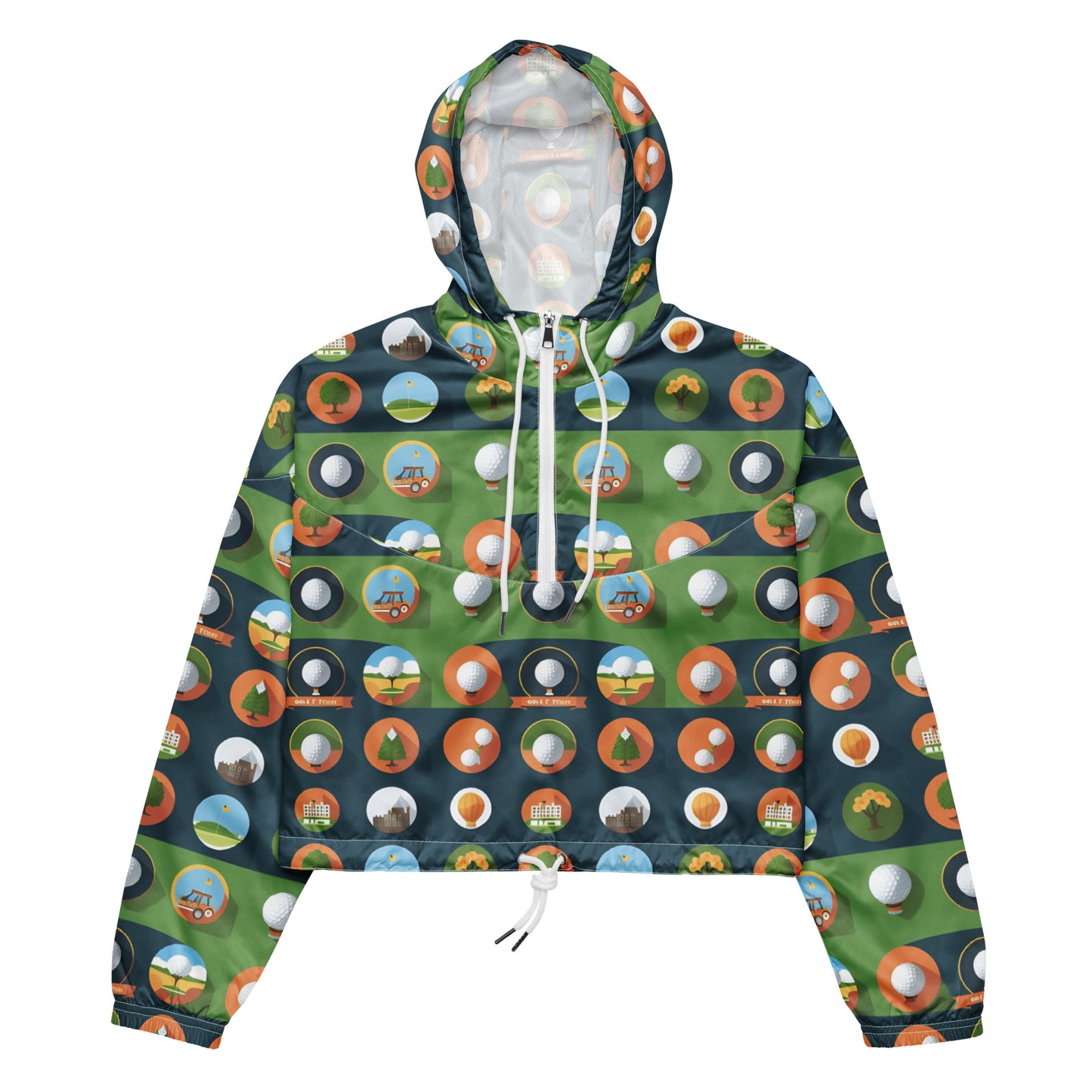 Women’s cropped windbreaker