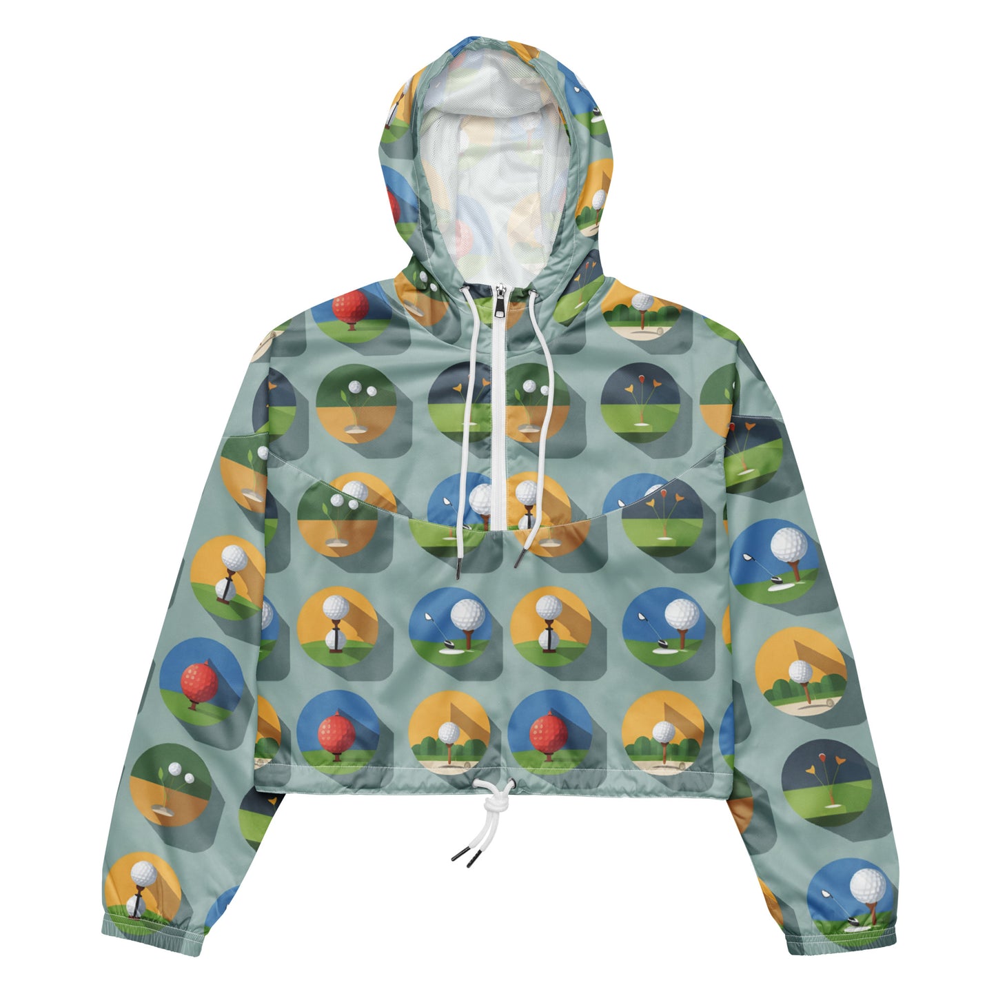 Women’s cropped windbreaker