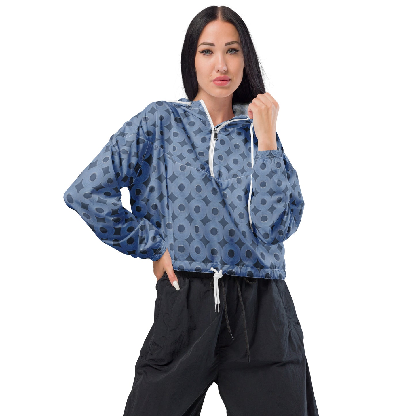 Women’s cropped windbreaker