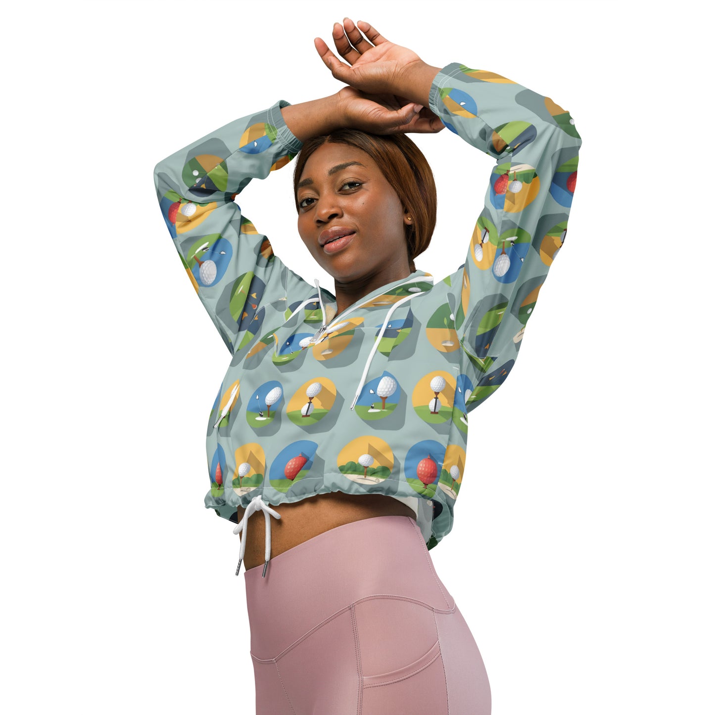 Women’s cropped windbreaker