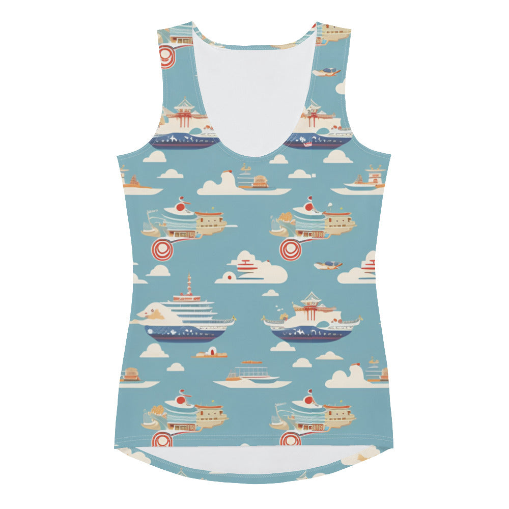 Sublimation Cut & Sew Tank Top