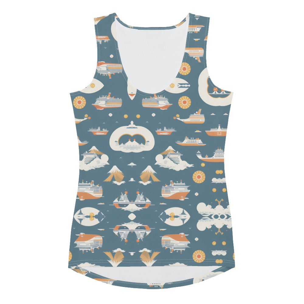 Sublimation Cut & Sew Tank Top