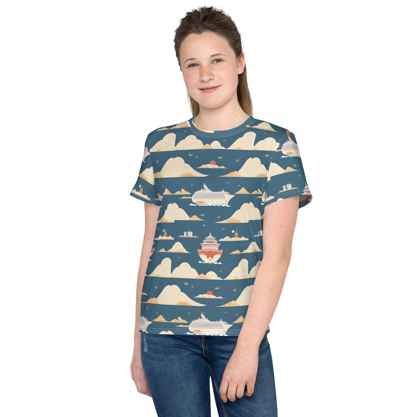 Youth crew neck t-shirt