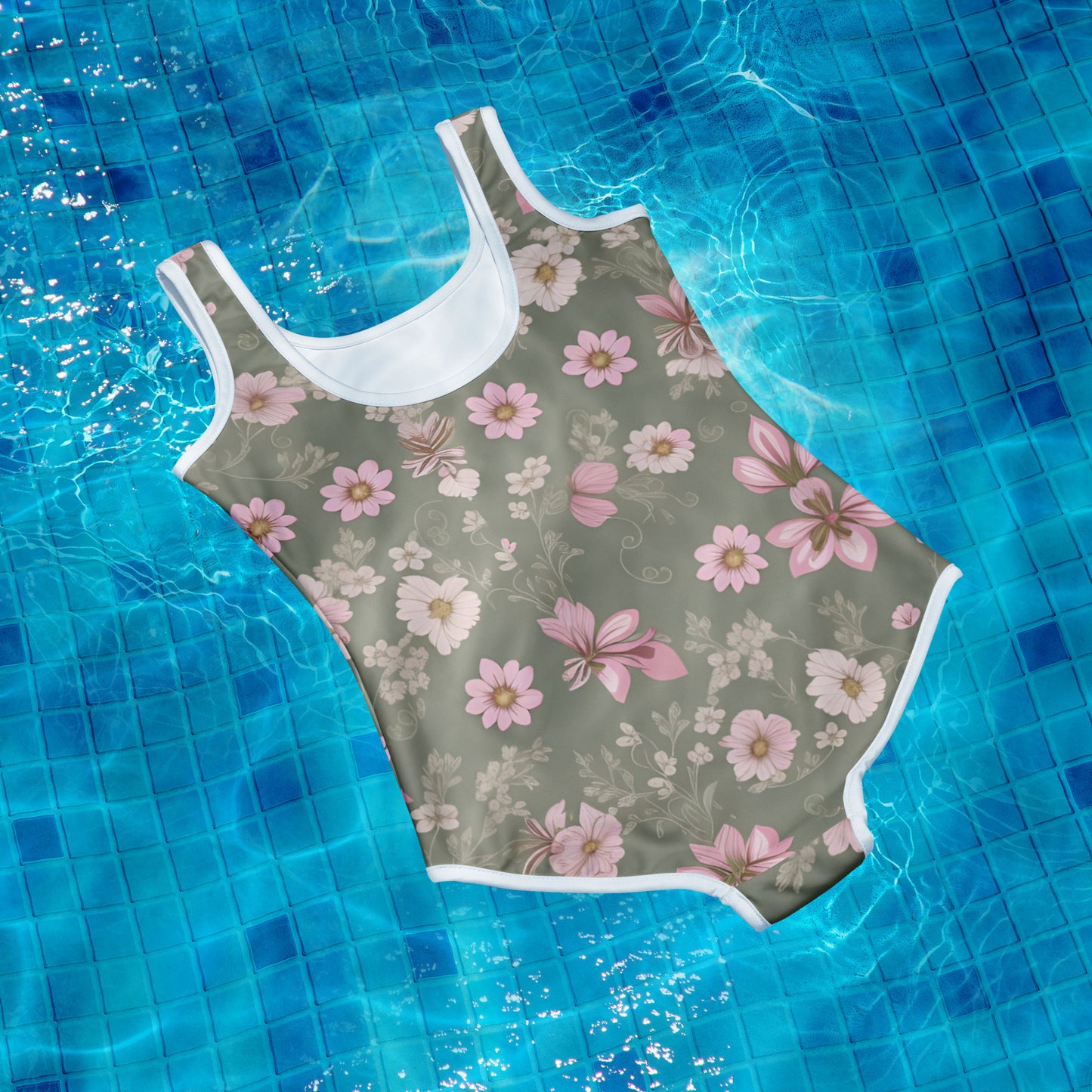 All-Over Print Youth Swimsuit