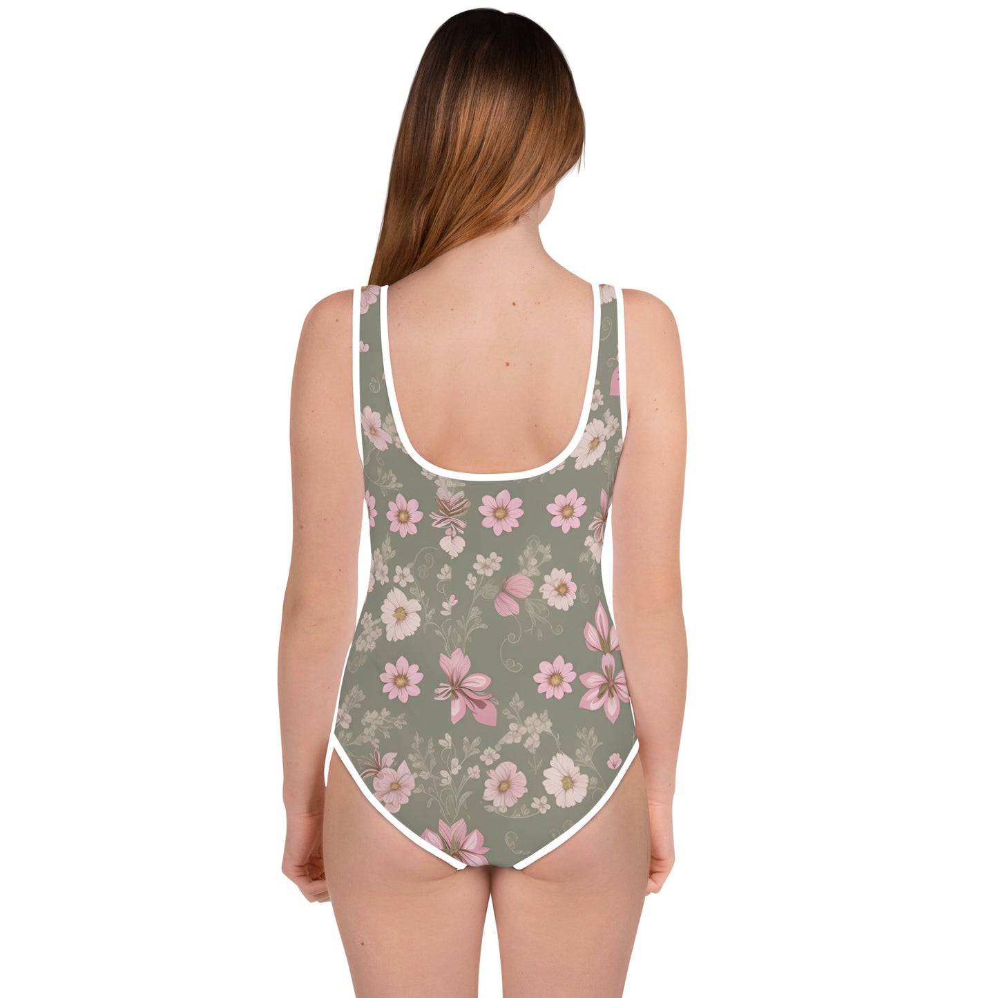 All-Over Print Youth Swimsuit