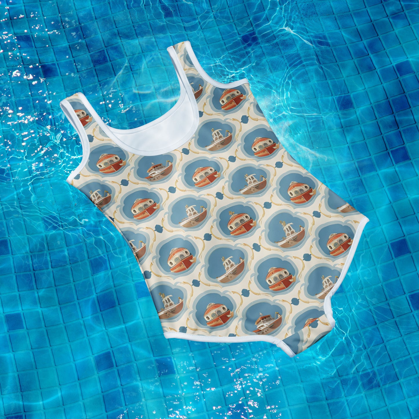 All-Over Print Youth Swimsuit