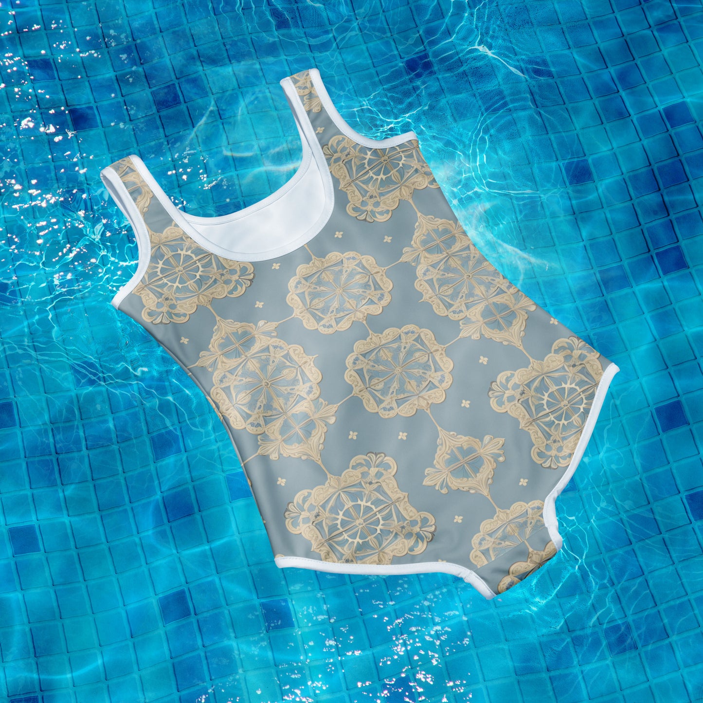 All-Over Print Youth Swimsuit