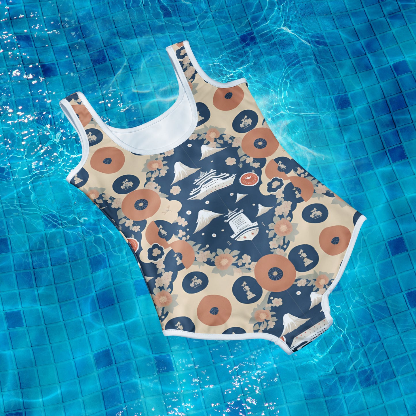 All-Over Print Youth Swimsuit