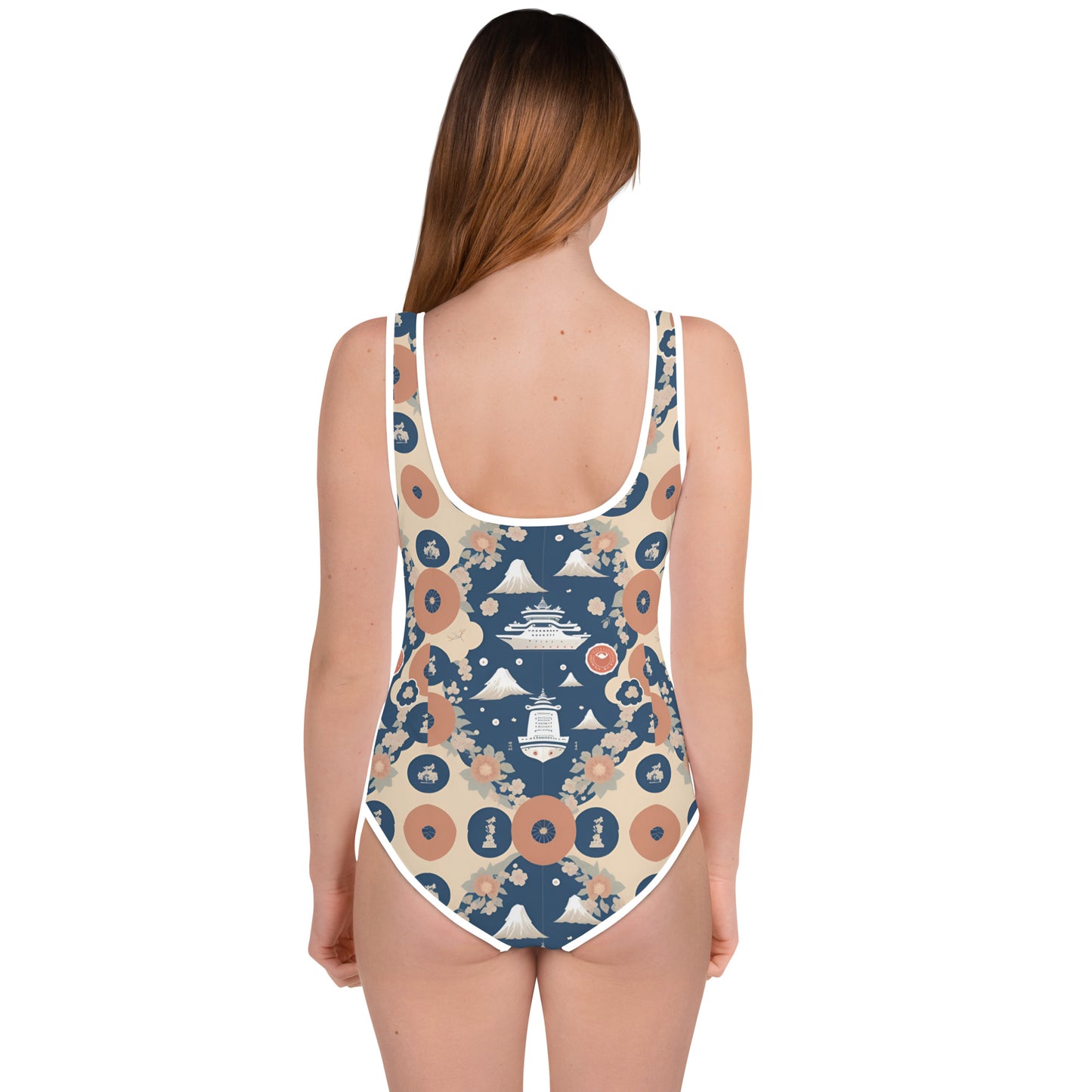 All-Over Print Youth Swimsuit