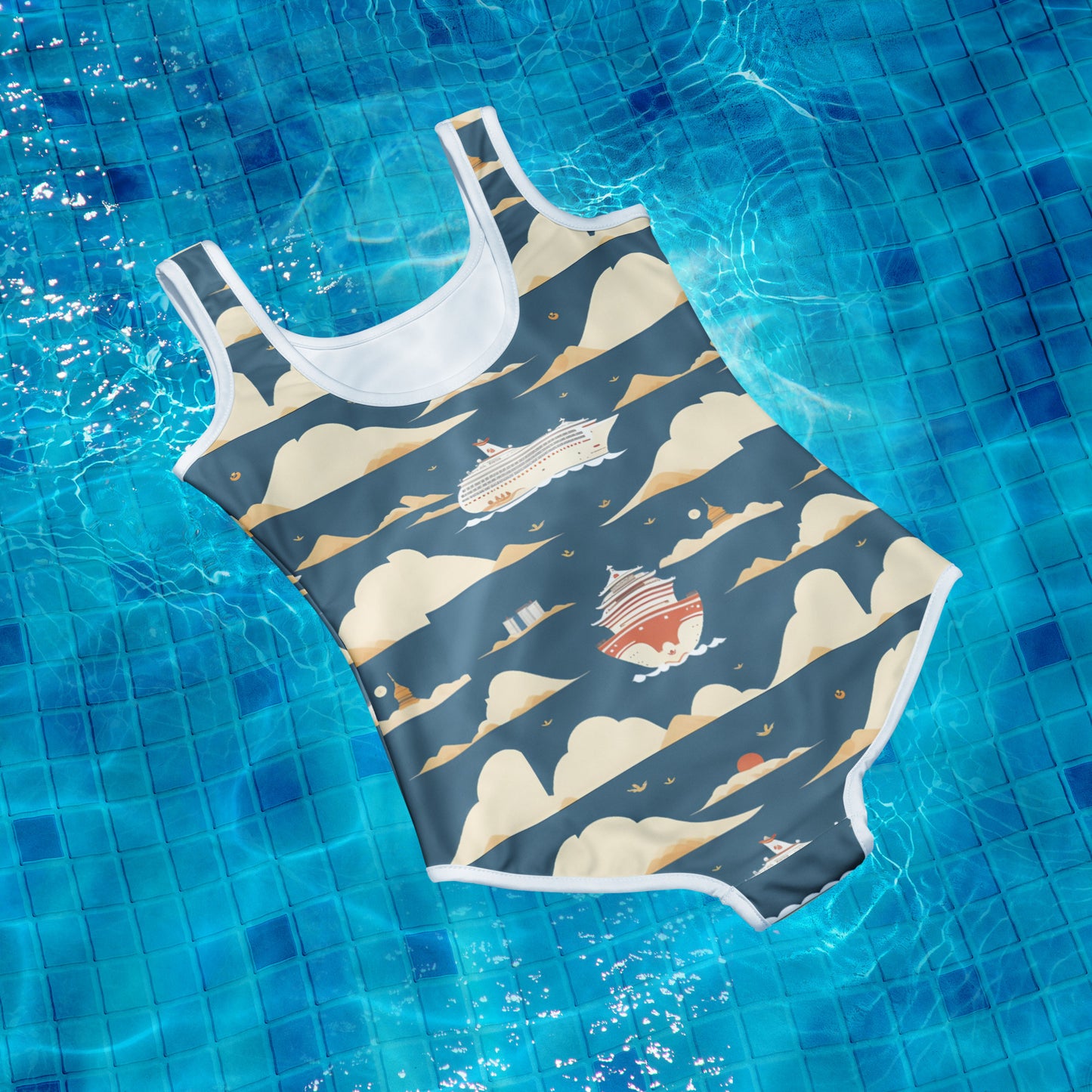 All-Over Print Youth Swimsuit