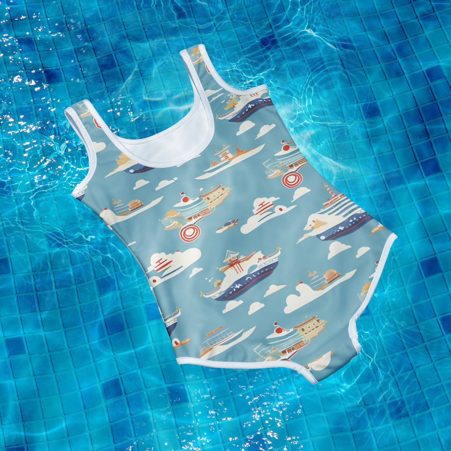 All-Over Print Youth Swimsuit