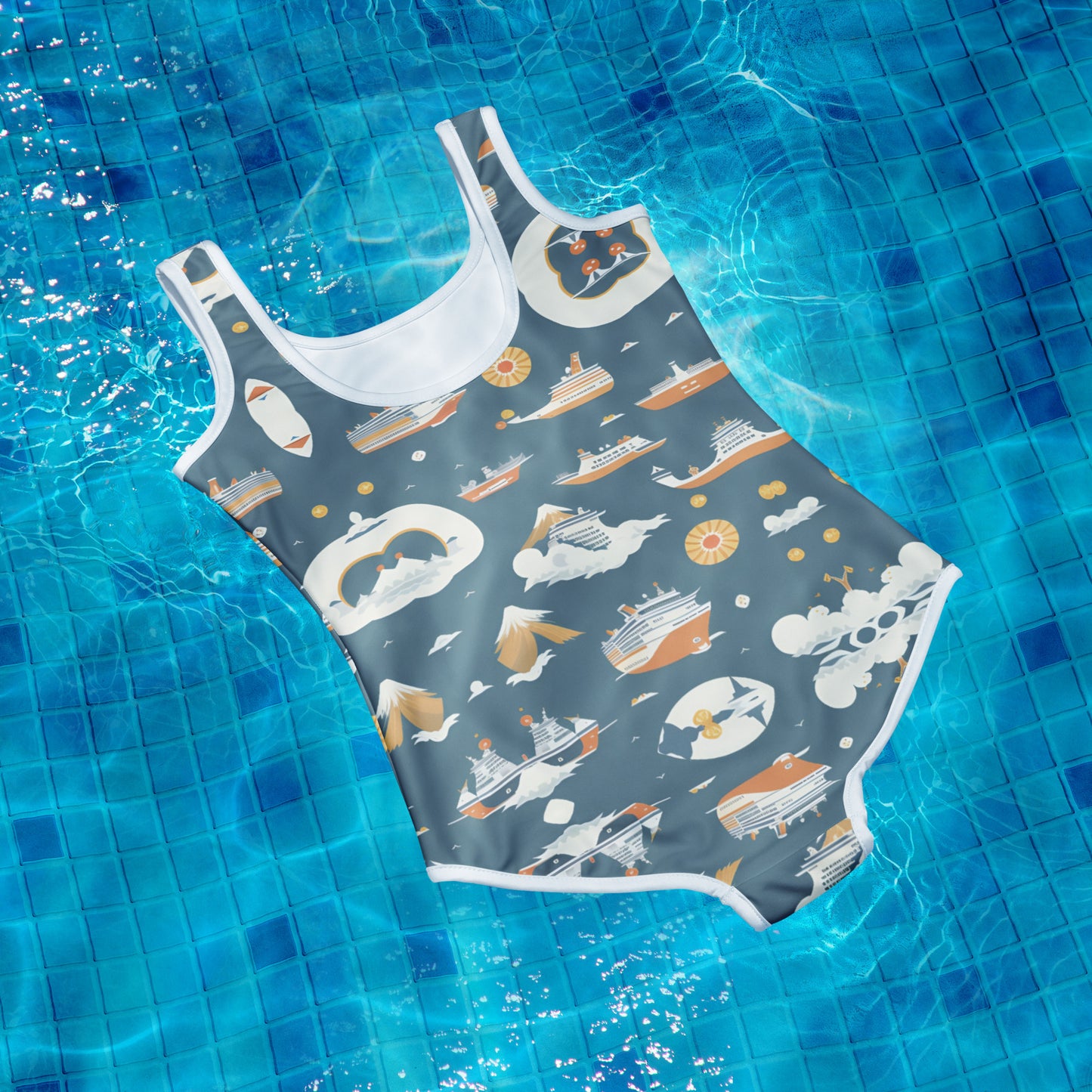 All-Over Print Youth Swimsuit