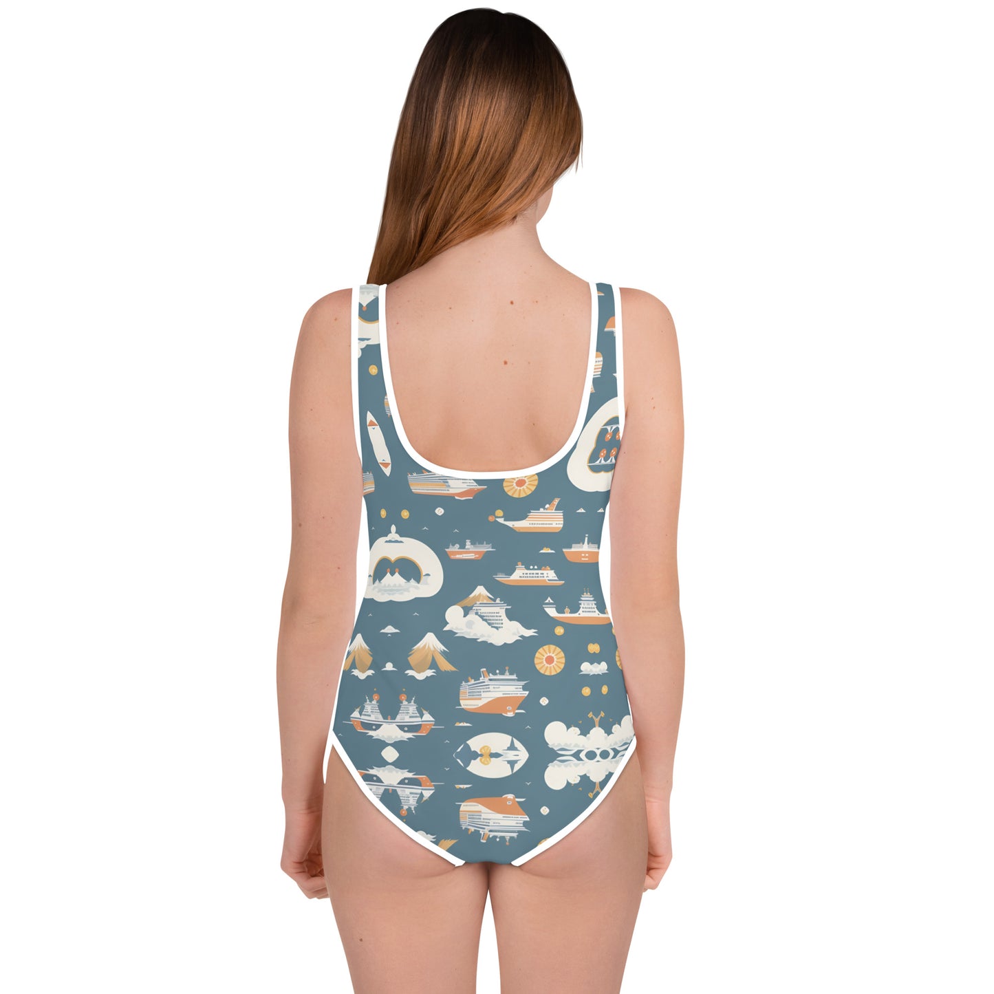 All-Over Print Youth Swimsuit