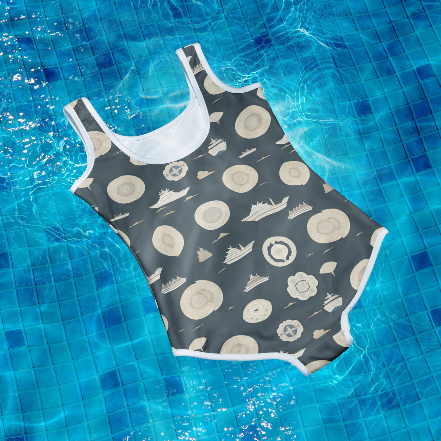 All-Over Print Youth Swimsuit