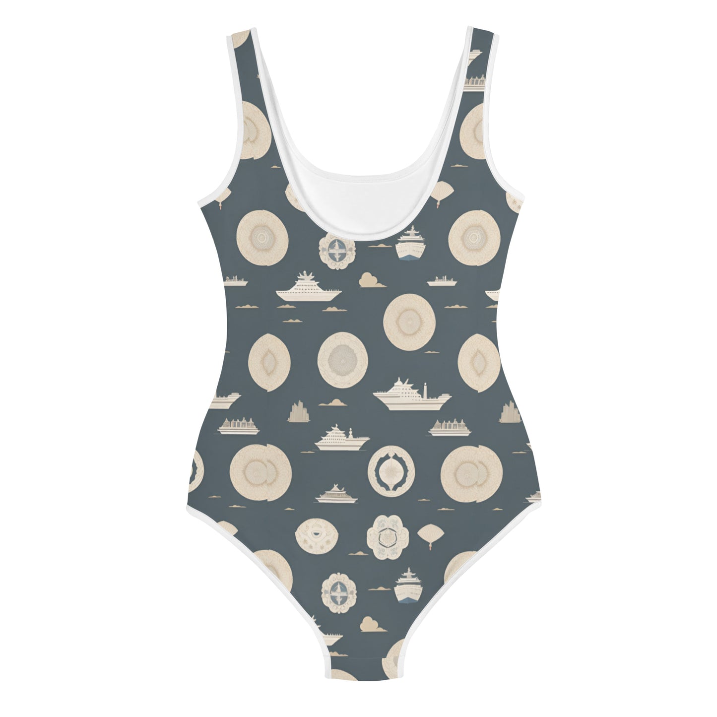 All-Over Print Youth Swimsuit