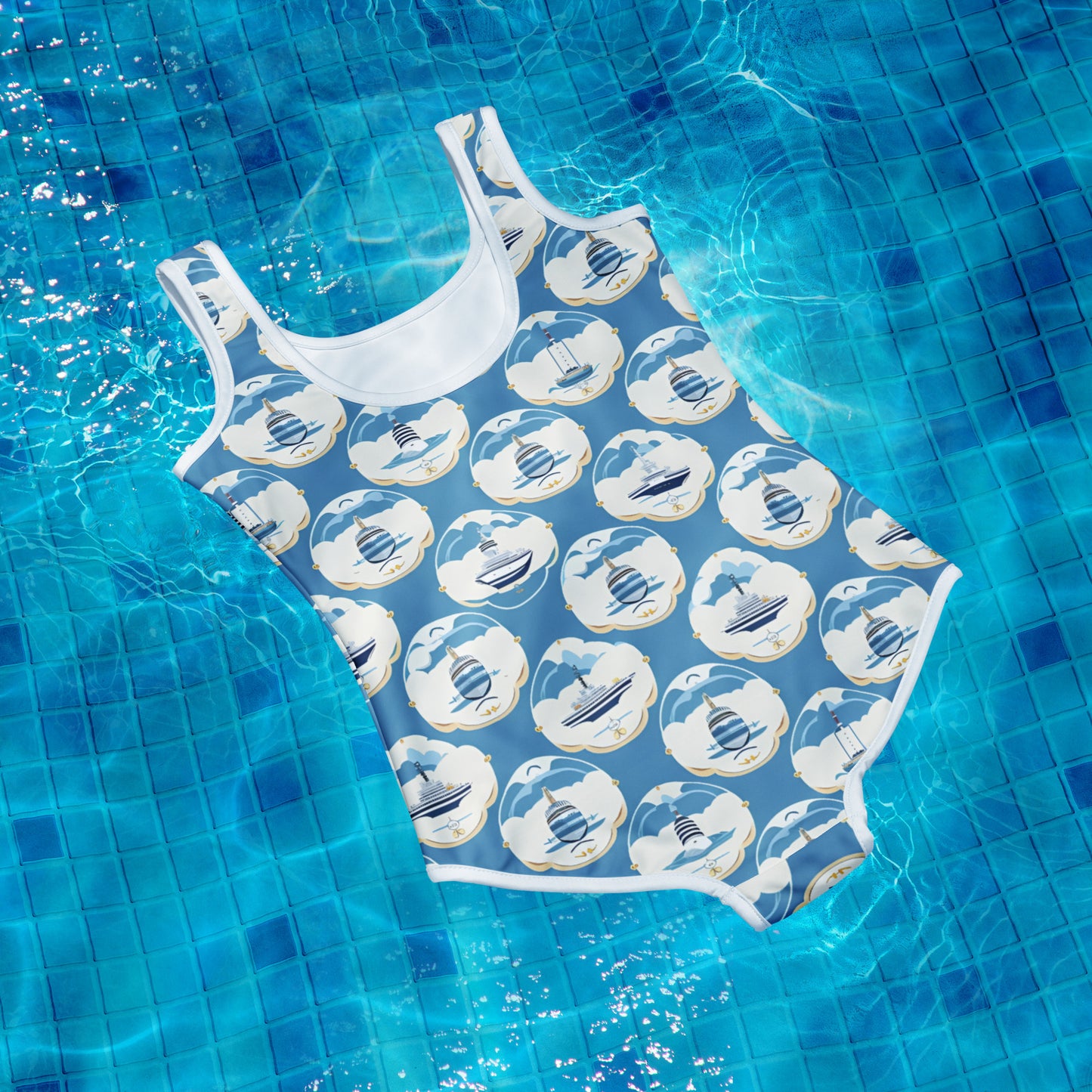 All-Over Print Youth Swimsuit