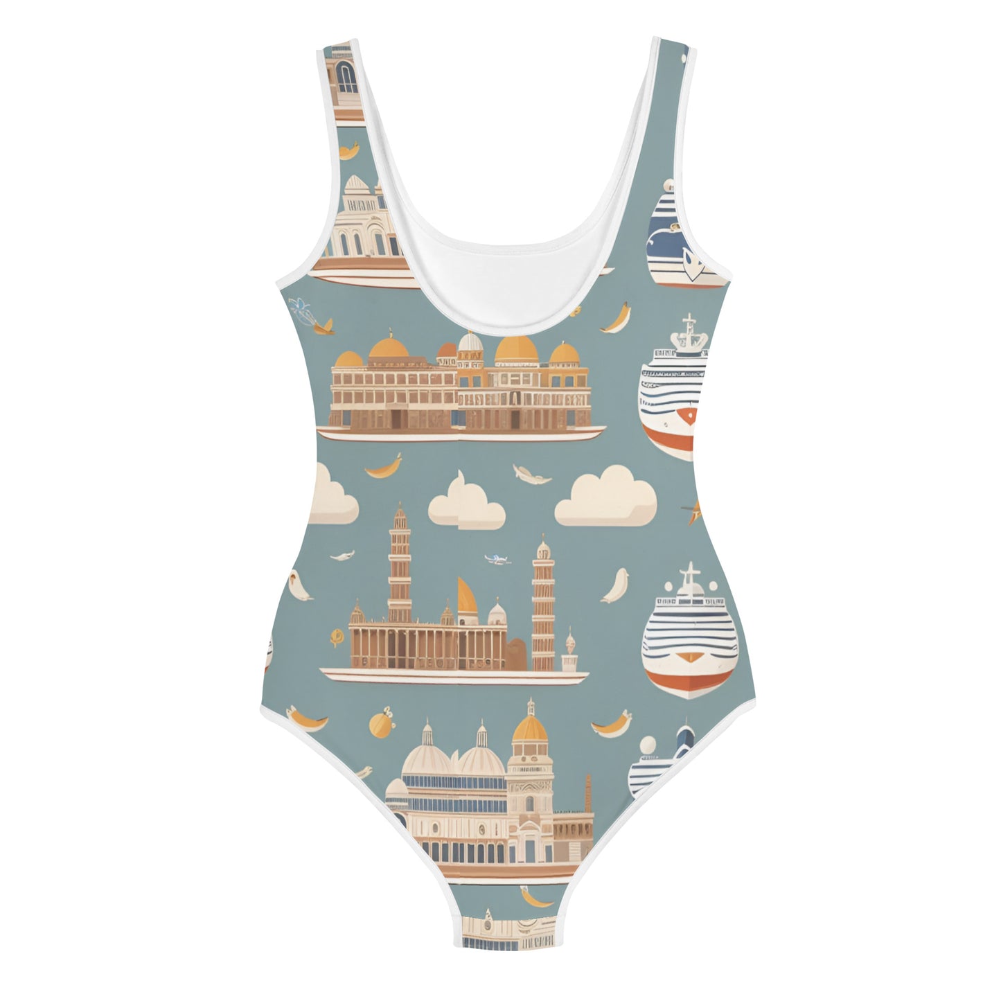 All-Over Print Youth Swimsuit