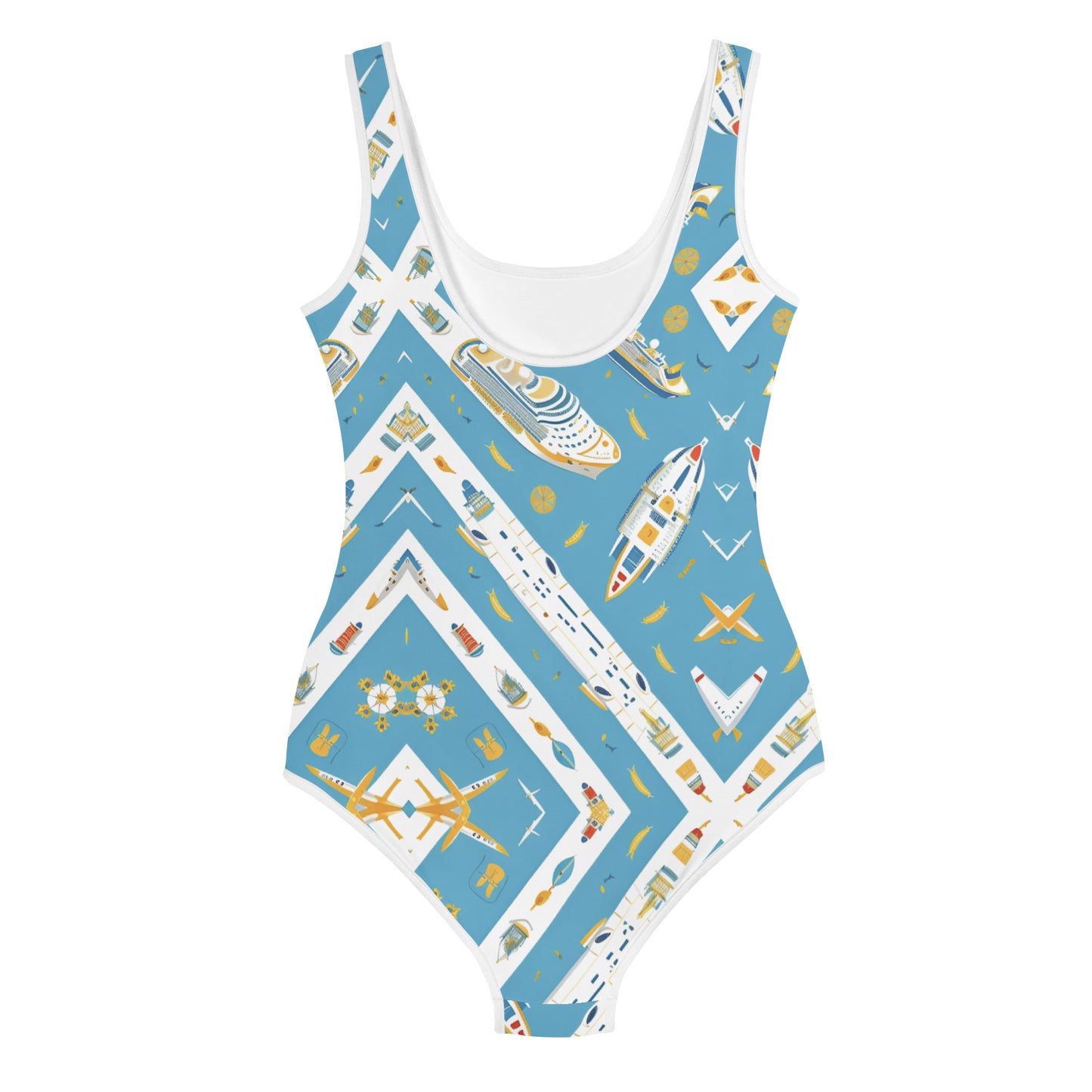 All-Over Print Youth Swimsuit