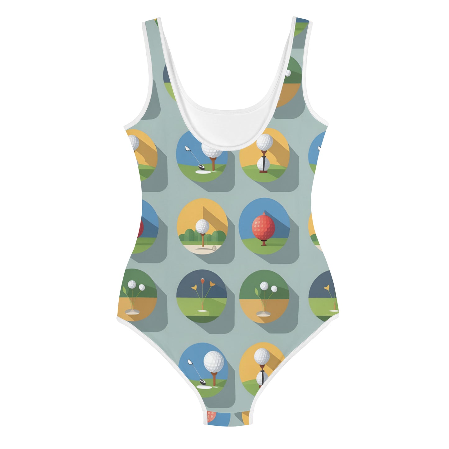 All-Over Print Youth Swimsuit