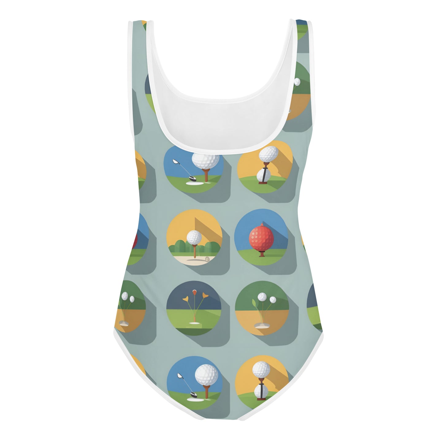 All-Over Print Youth Swimsuit