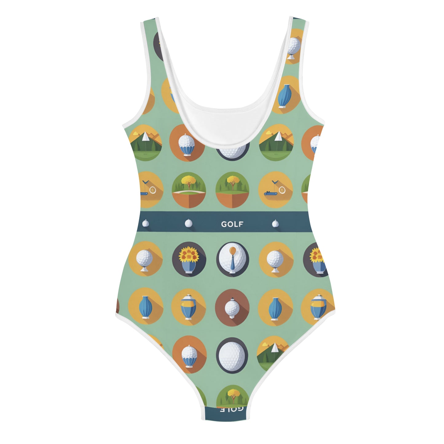 All-Over Print Youth Swimsuit