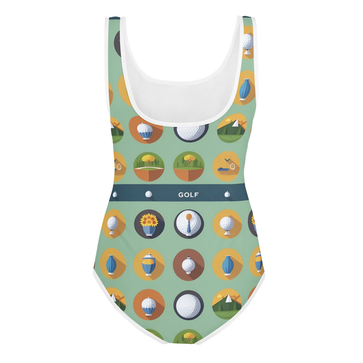 All-Over Print Youth Swimsuit