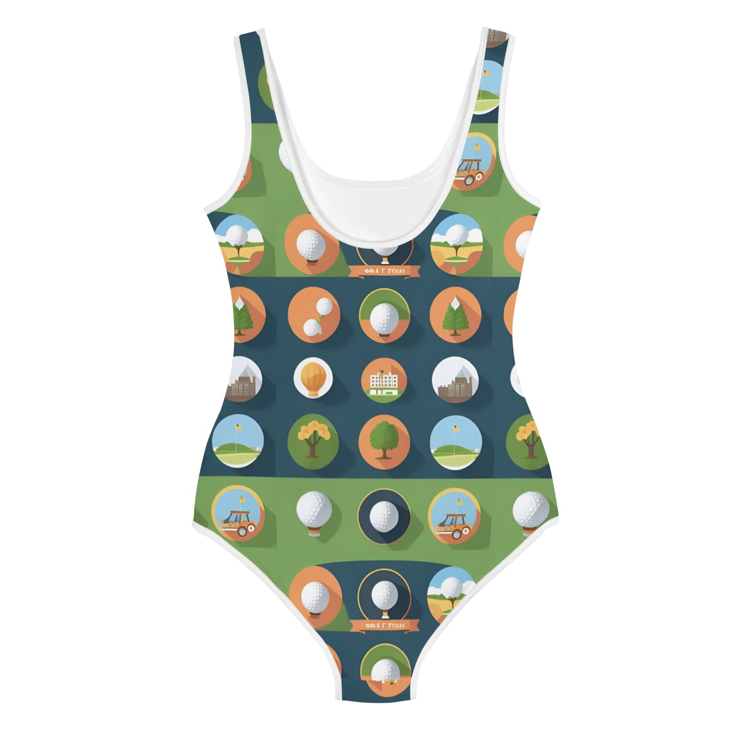 All-Over Print Youth Swimsuit