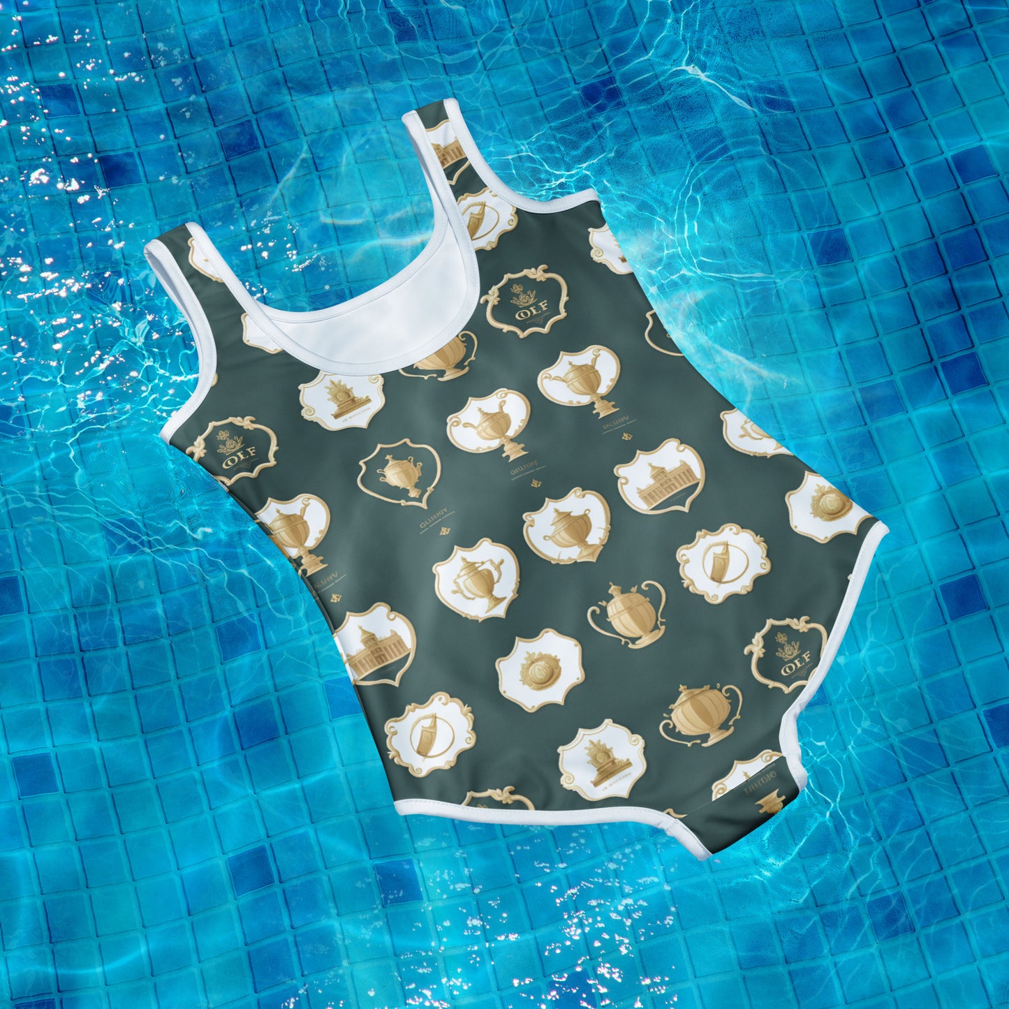 All-Over Print Youth Swimsuit