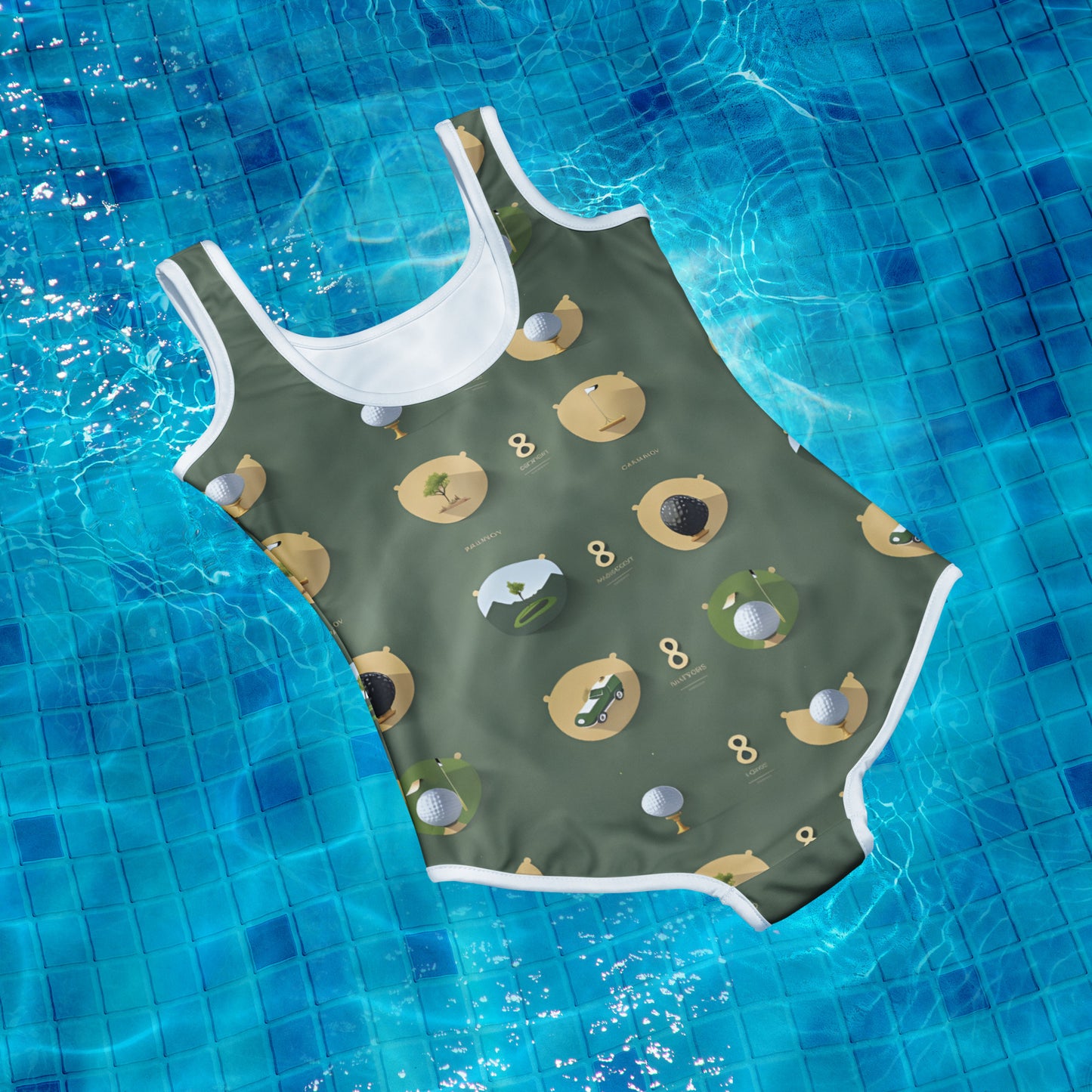 All-Over Print Youth Swimsuit