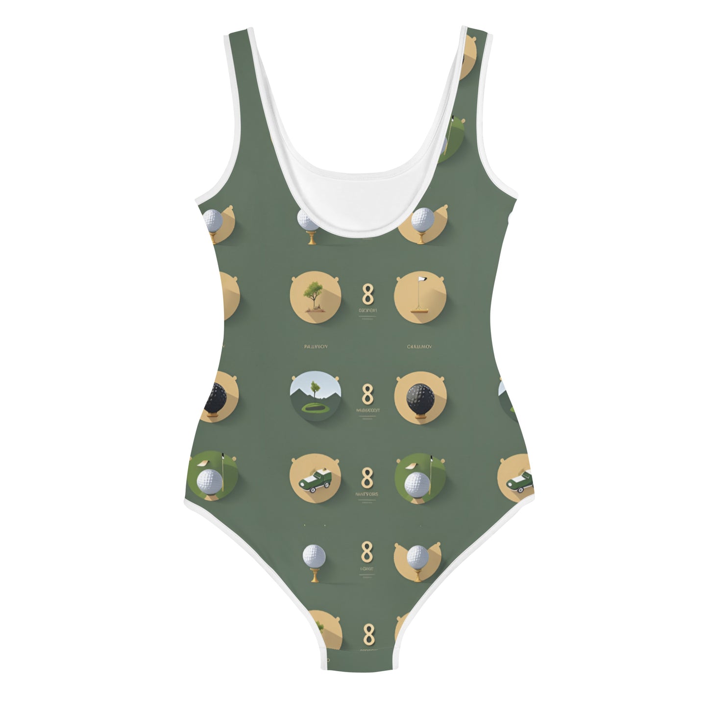 All-Over Print Youth Swimsuit