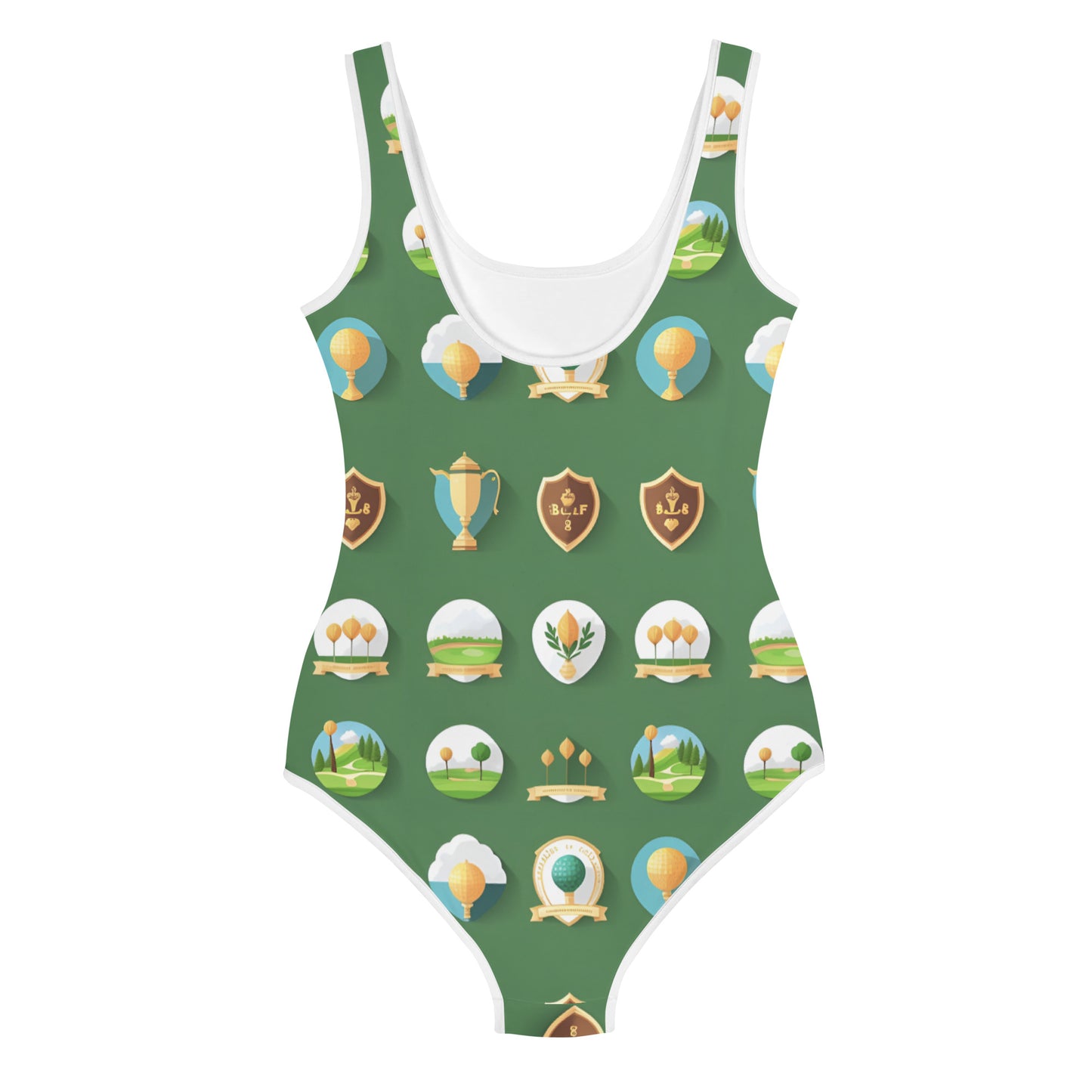 All-Over Print Youth Swimsuit