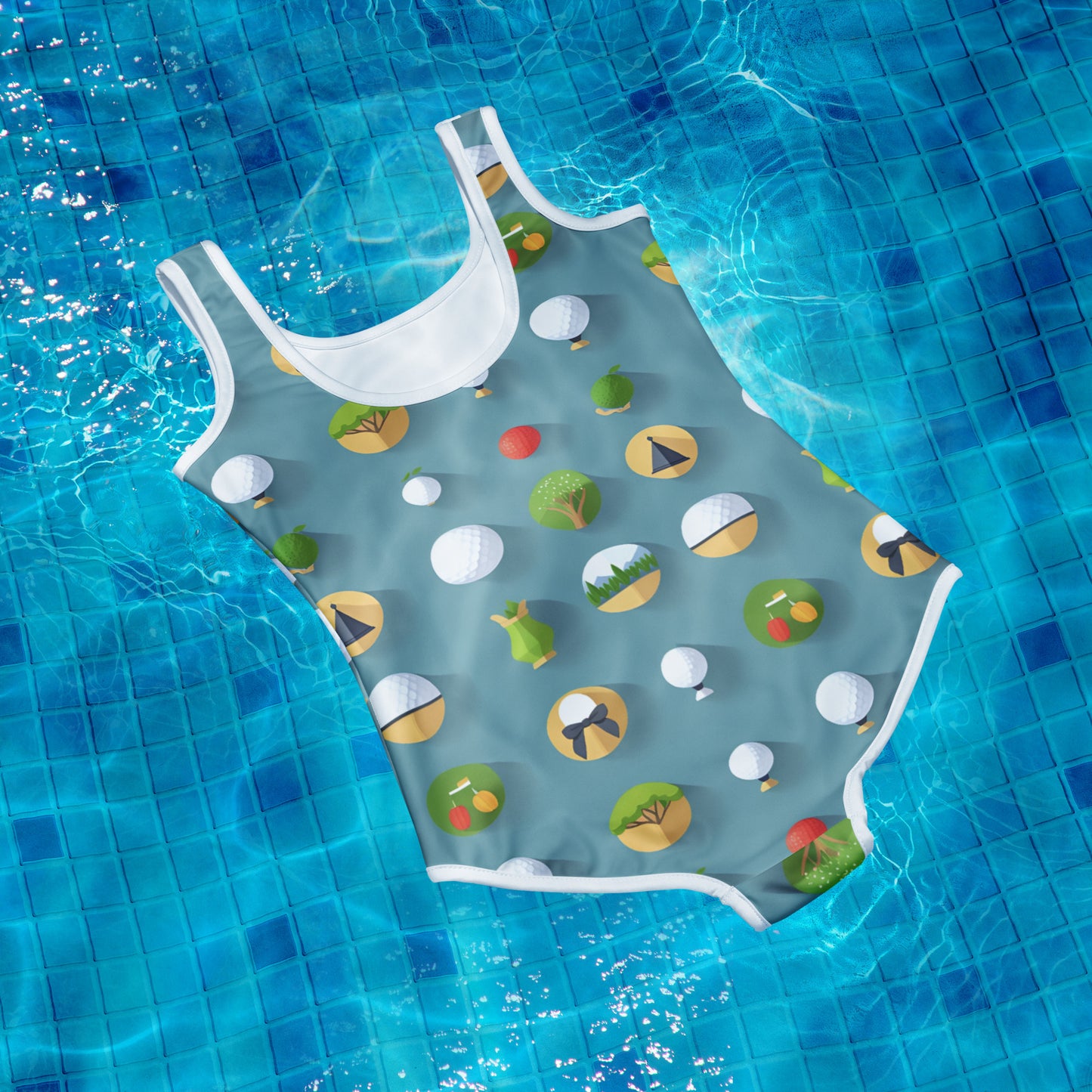 All-Over Print Youth Swimsuit