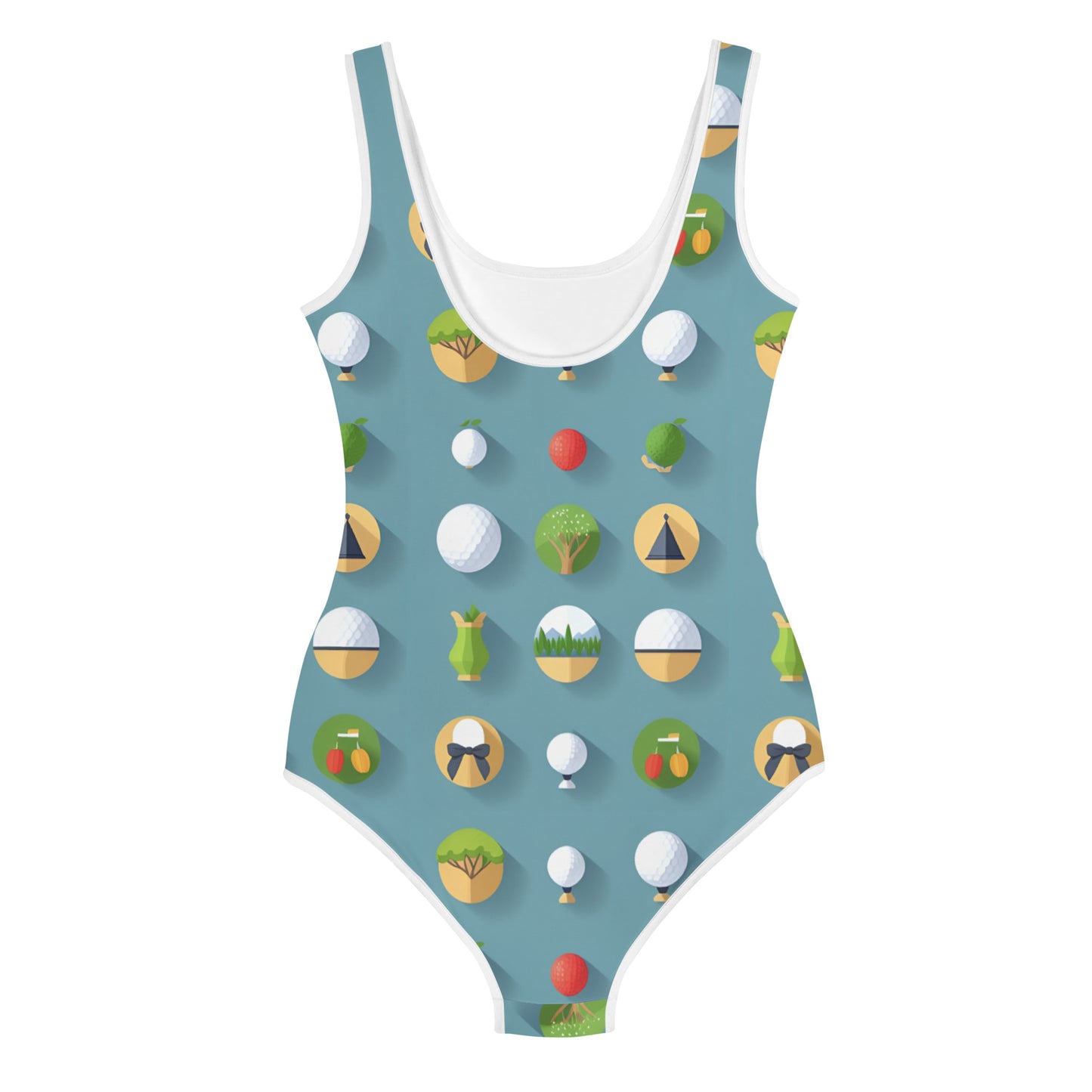 All-Over Print Youth Swimsuit