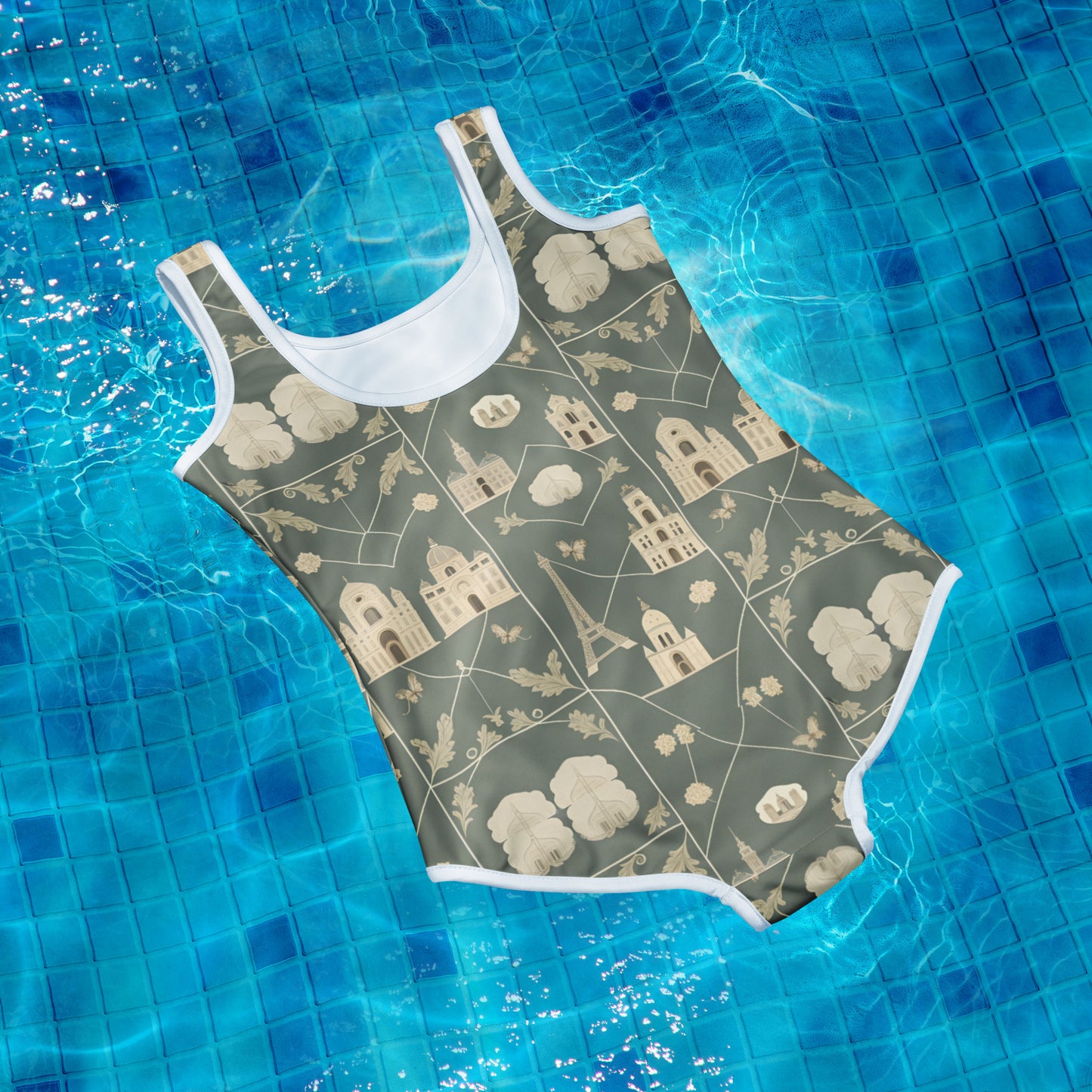 All-Over Print Youth Swimsuit