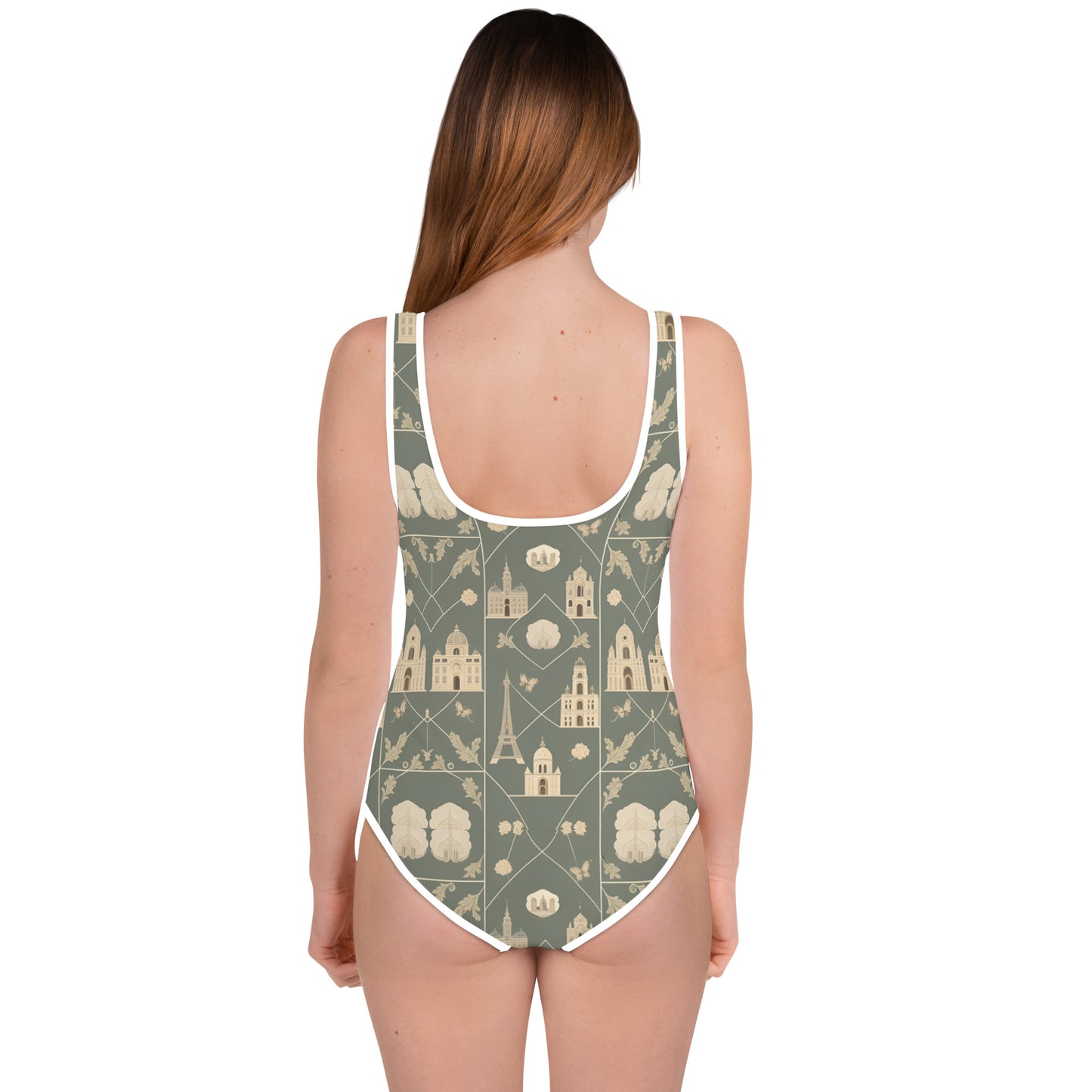 All-Over Print Youth Swimsuit