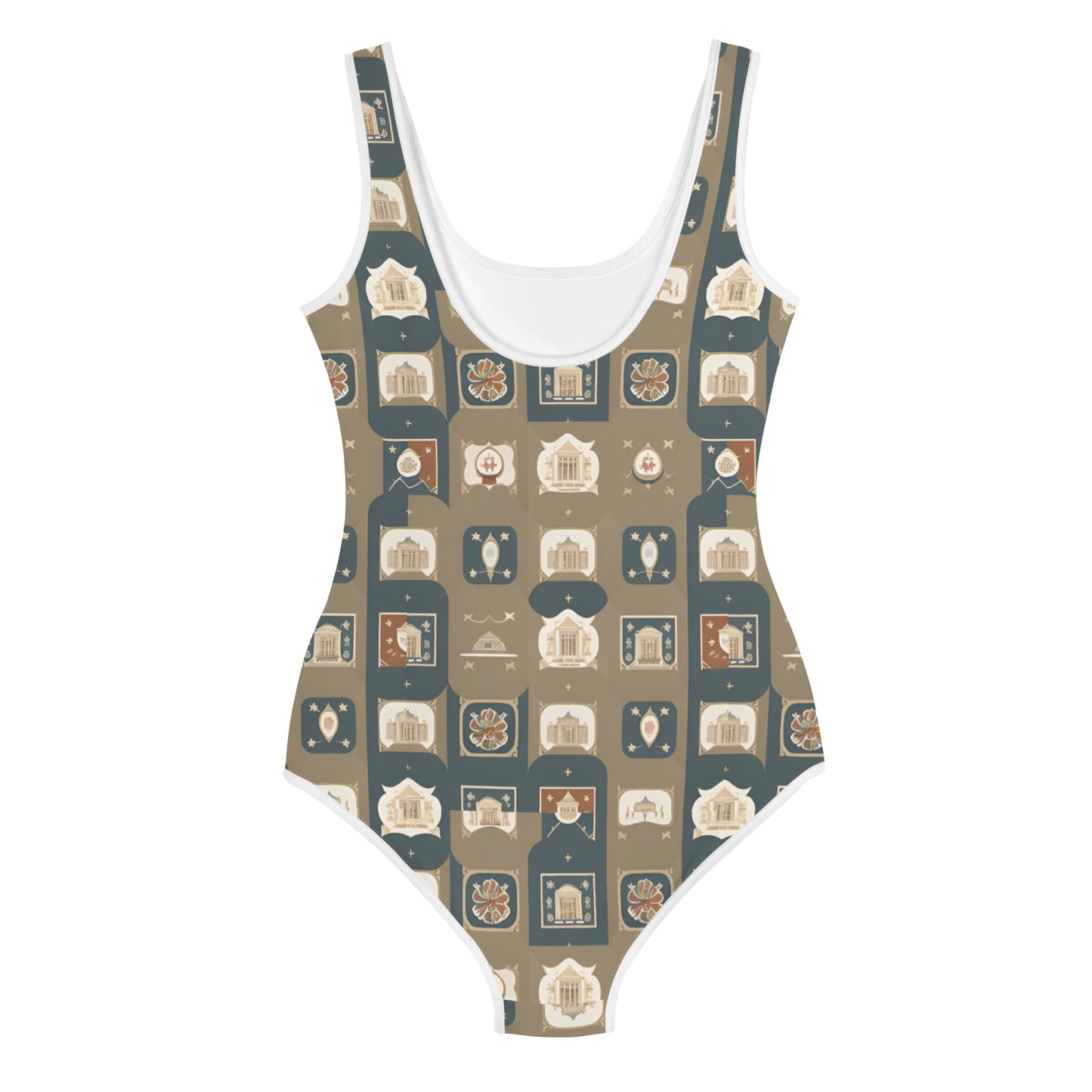 All-Over Print Youth Swimsuit