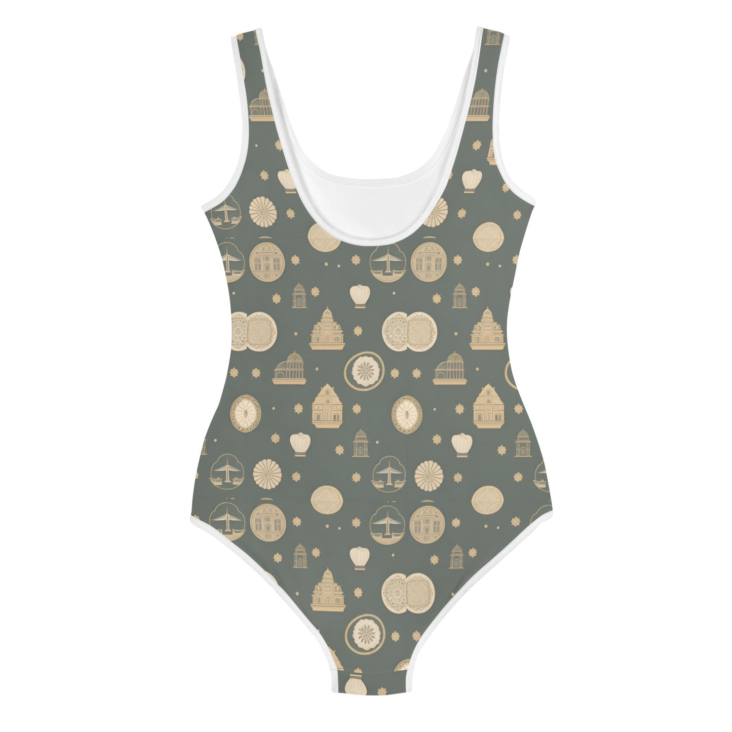 All-Over Print Youth Swimsuit