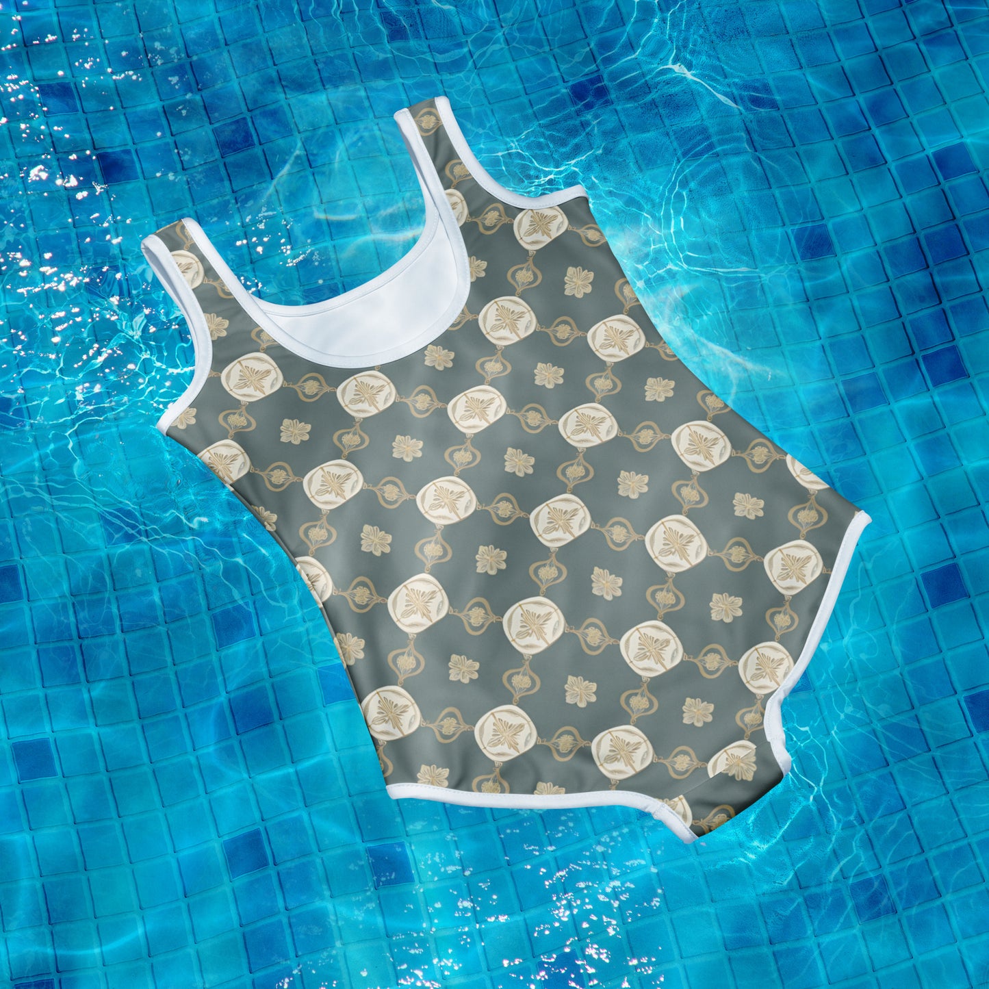 All-Over Print Youth Swimsuit