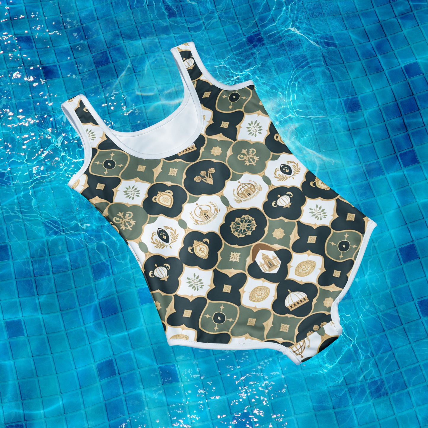 All-Over Print Youth Swimsuit