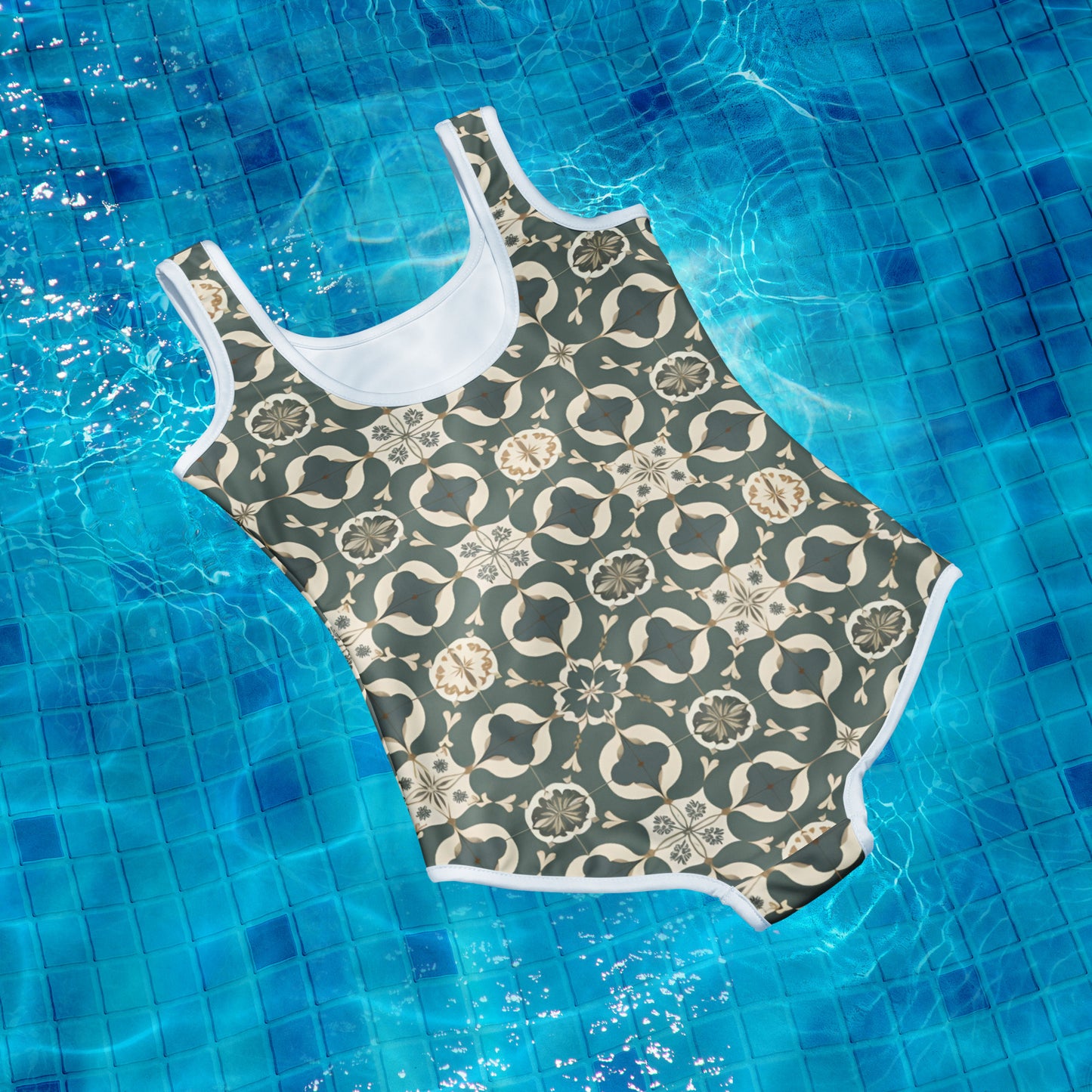 All-Over Print Youth Swimsuit