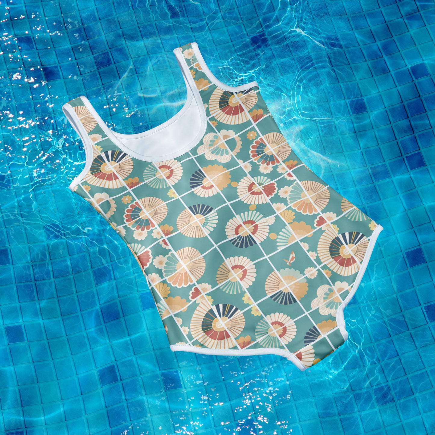 All-Over Print Youth Swimsuit