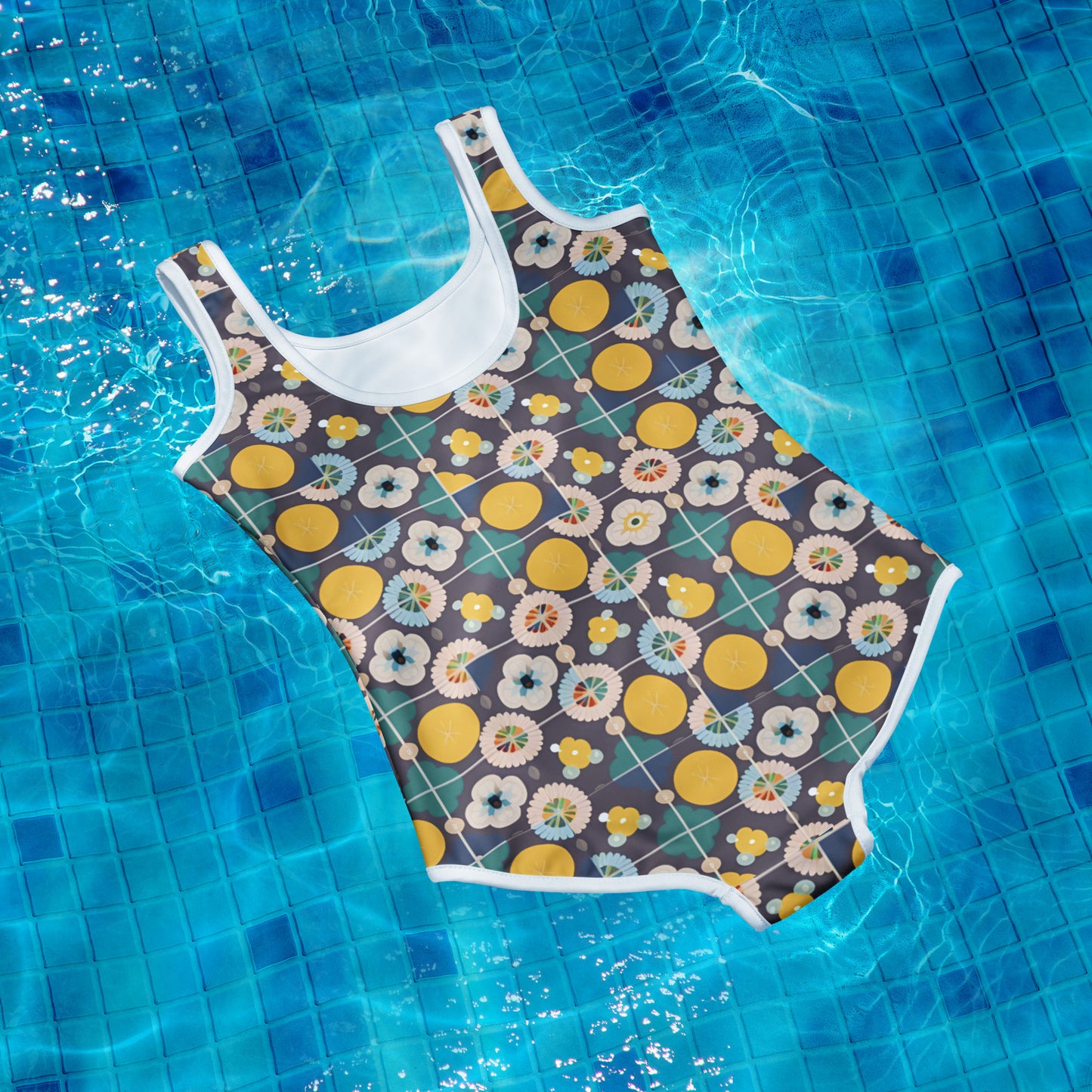 All-Over Print Youth Swimsuit