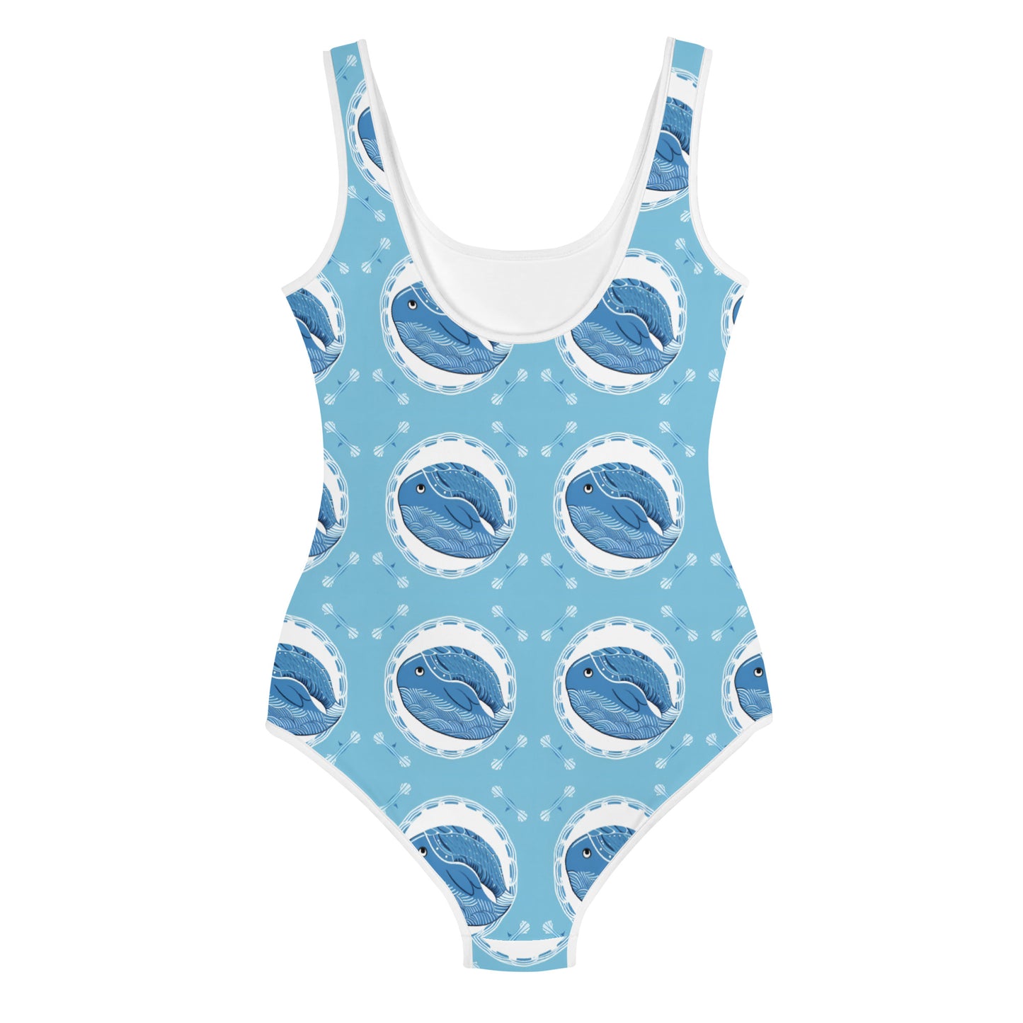 All-Over Print Youth Swimsuit