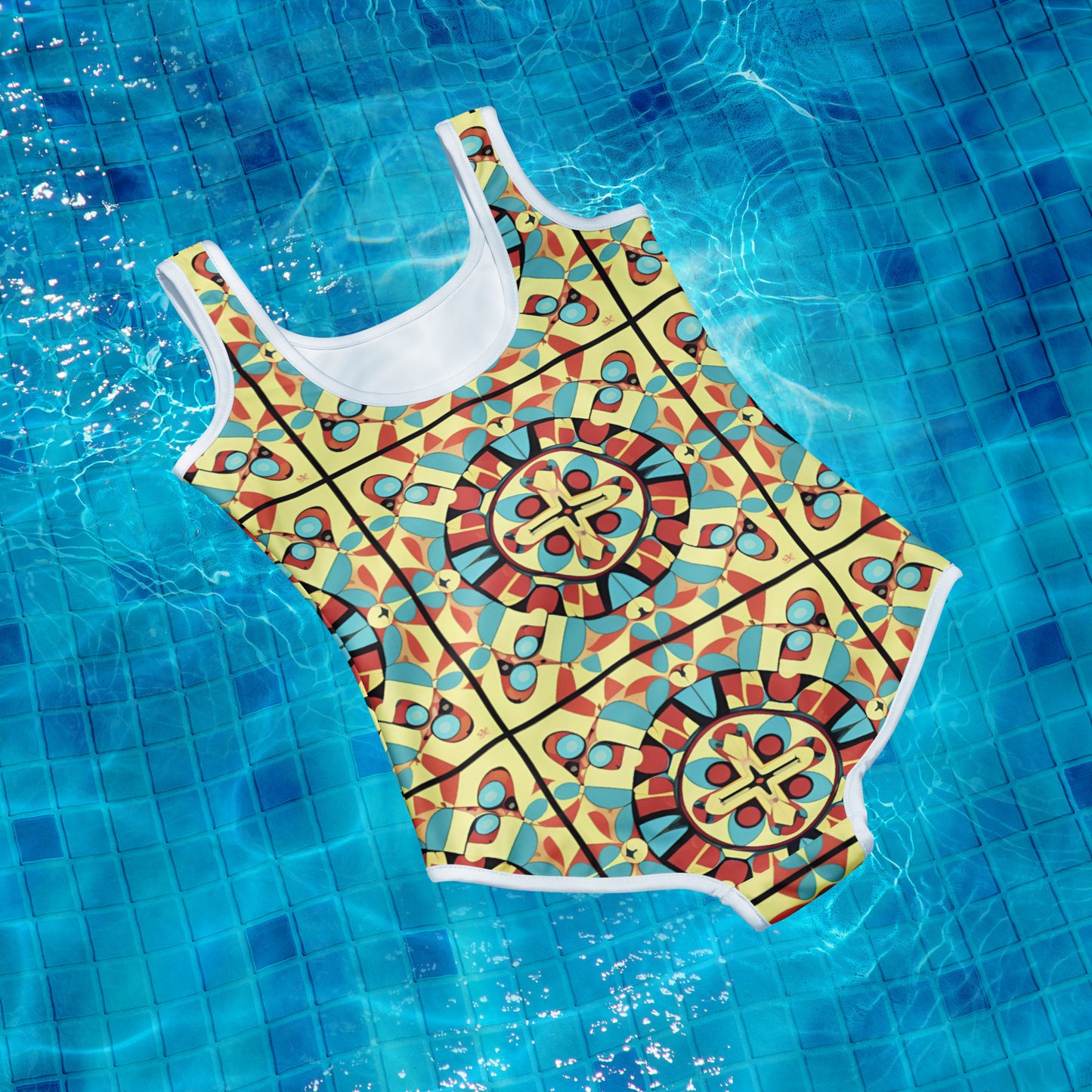 All-Over Print Youth Swimsuit