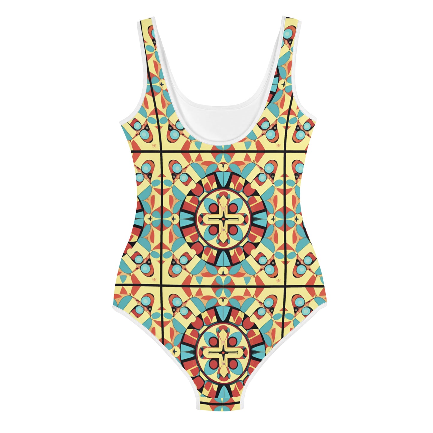 All-Over Print Youth Swimsuit