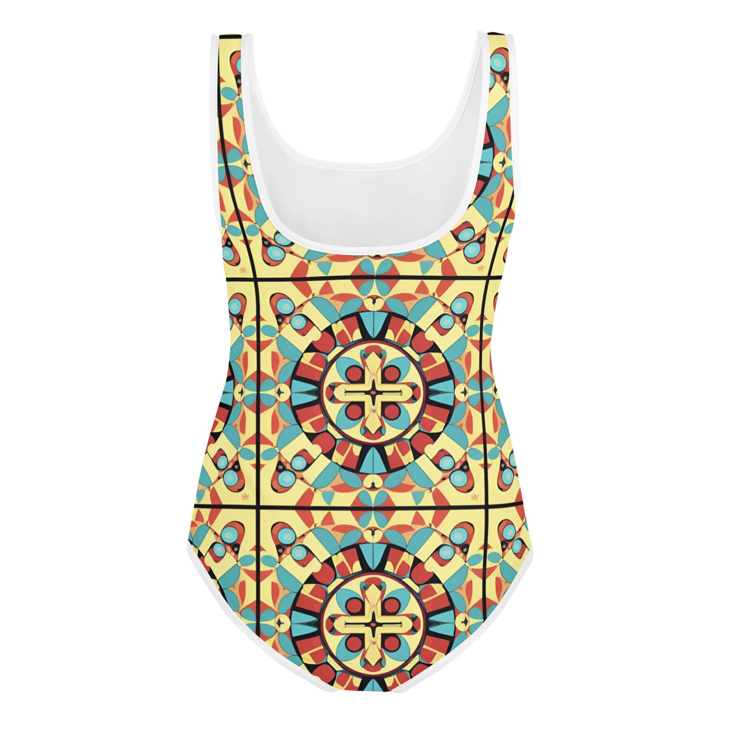 All-Over Print Youth Swimsuit