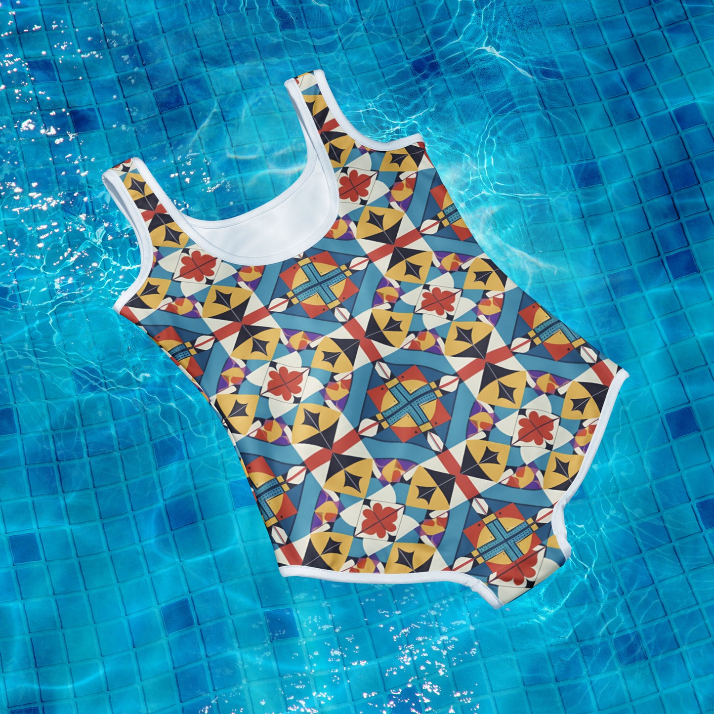 All-Over Print Youth Swimsuit