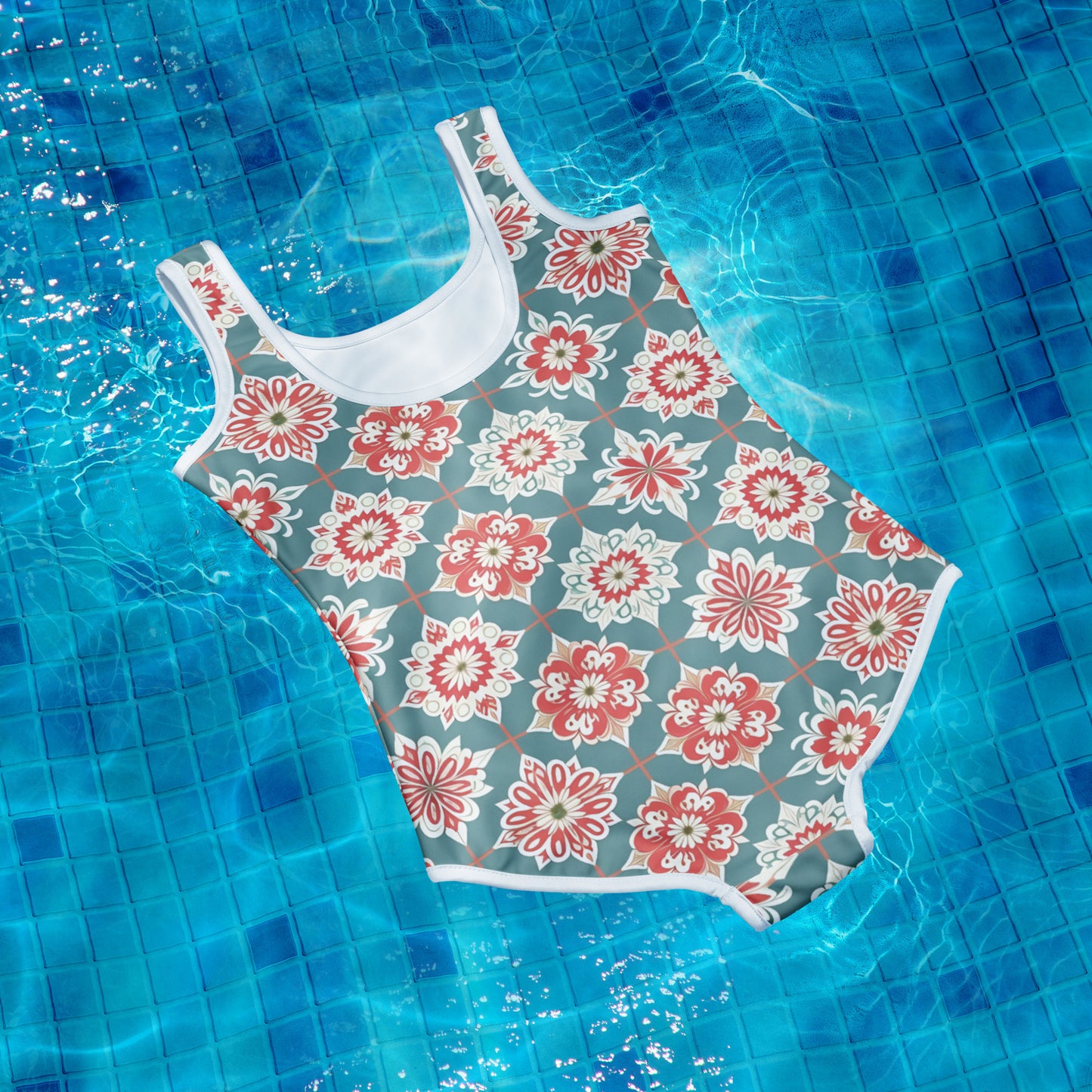 All-Over Print Youth Swimsuit